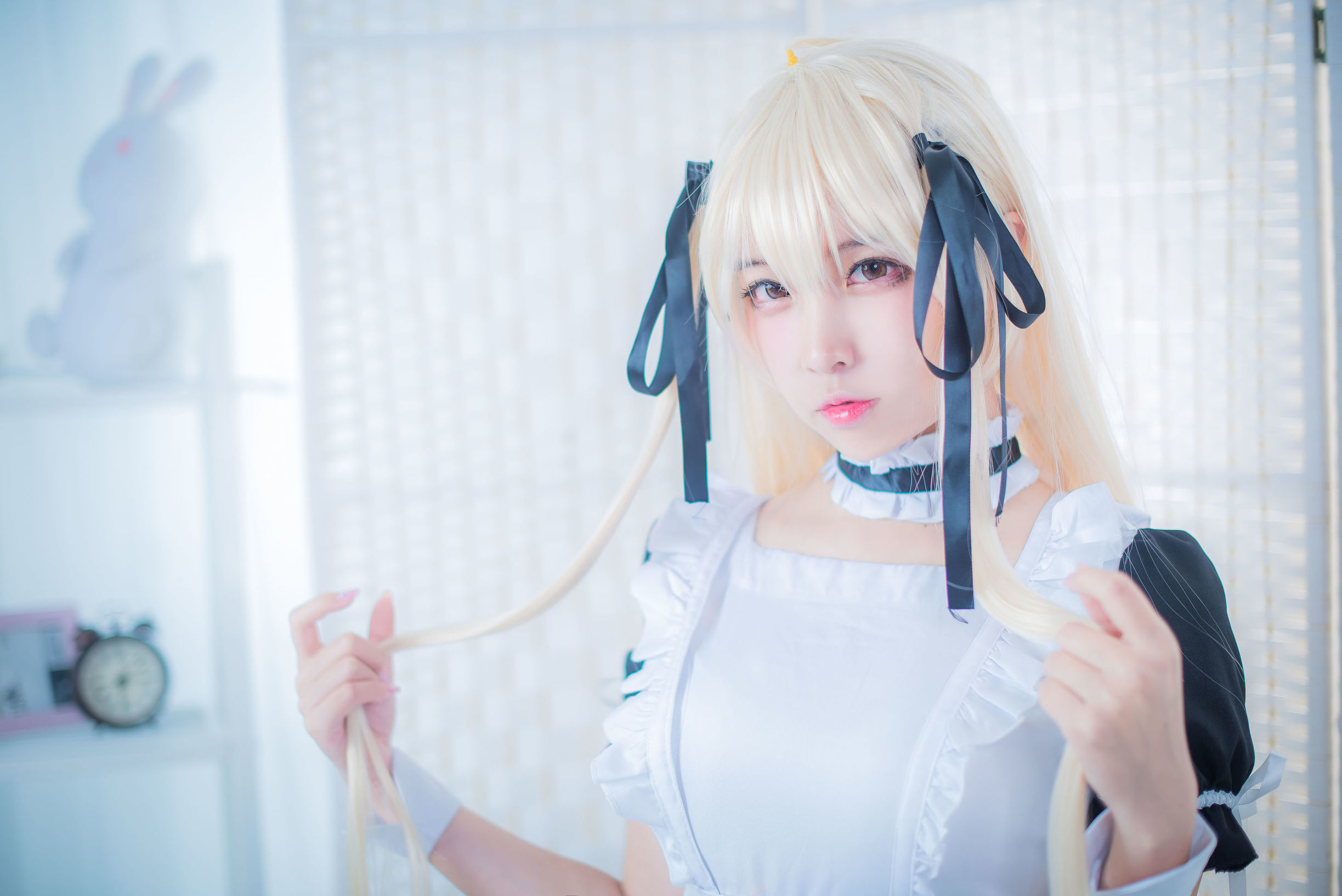 [Cosplay写真] 人气Coser二佐Nisa - 穹妹女仆
