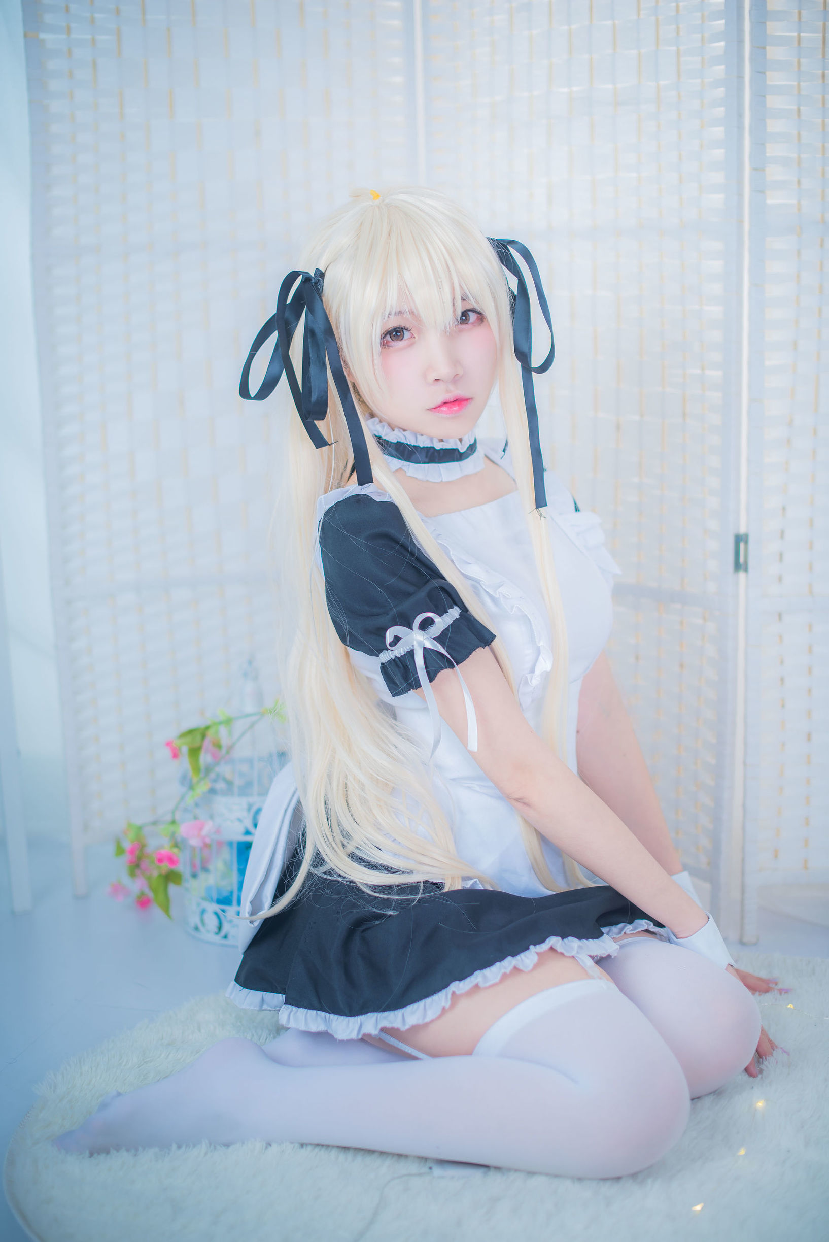 [Cosplay写真] 人气Coser二佐Nisa - 穹妹女仆