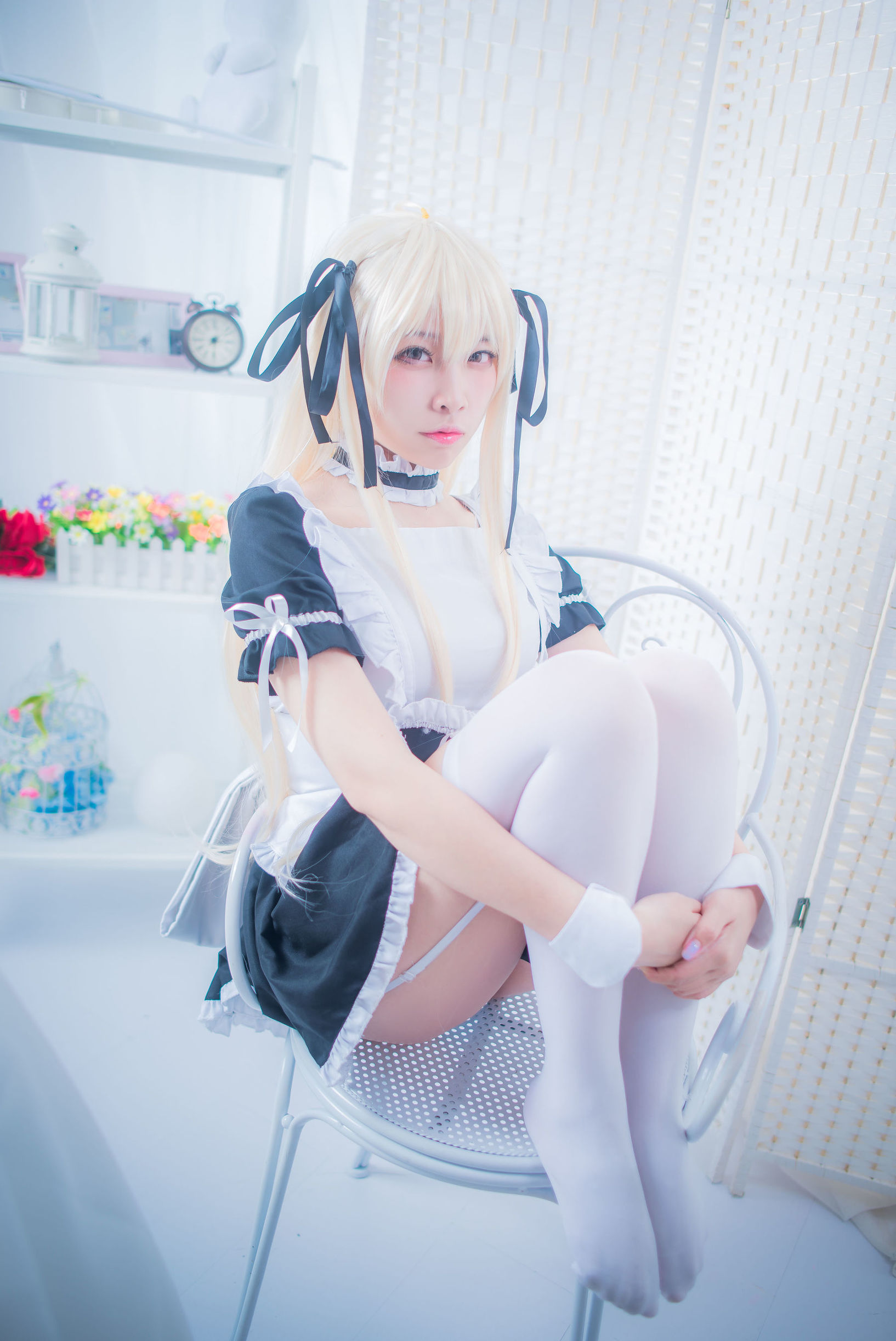[Cosplay写真] 人气Coser二佐Nisa - 穹妹女仆