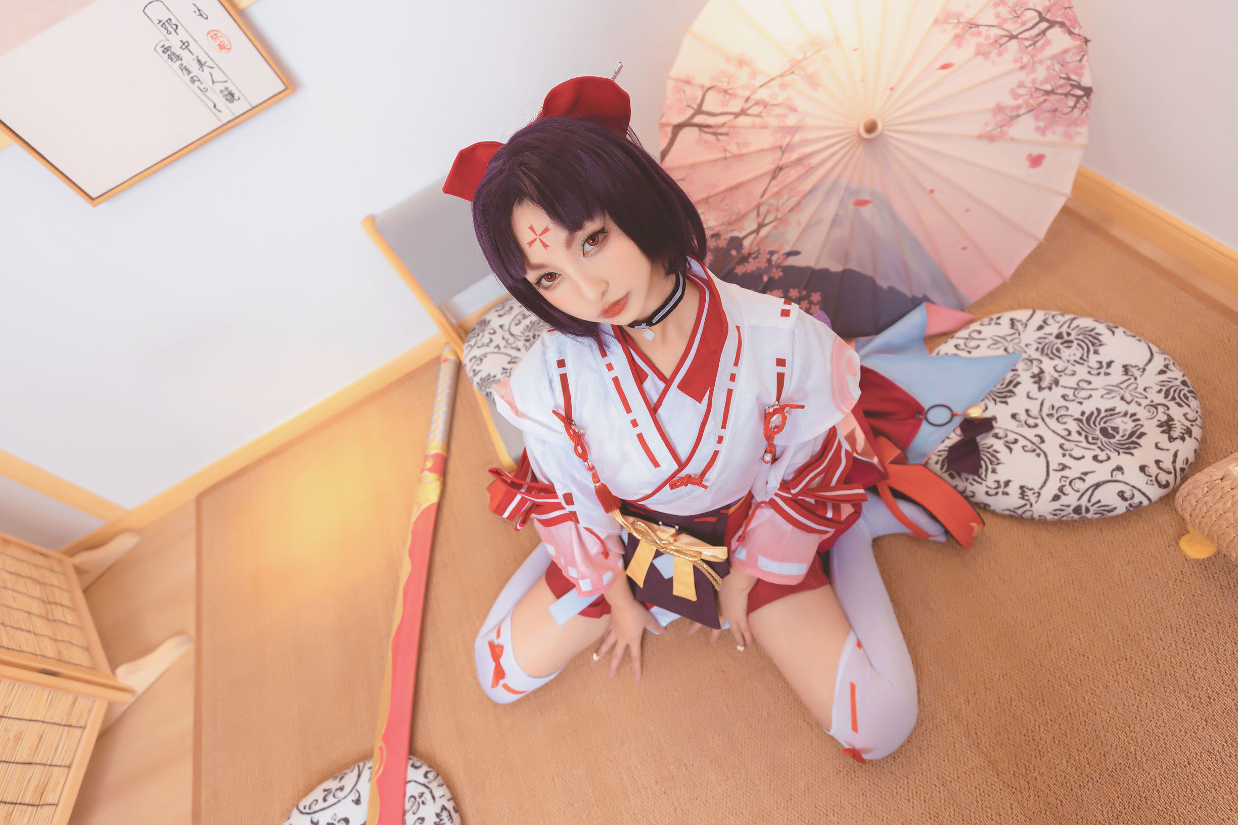 Cosplay写真] ロリ神楽坂真冬の刀の語