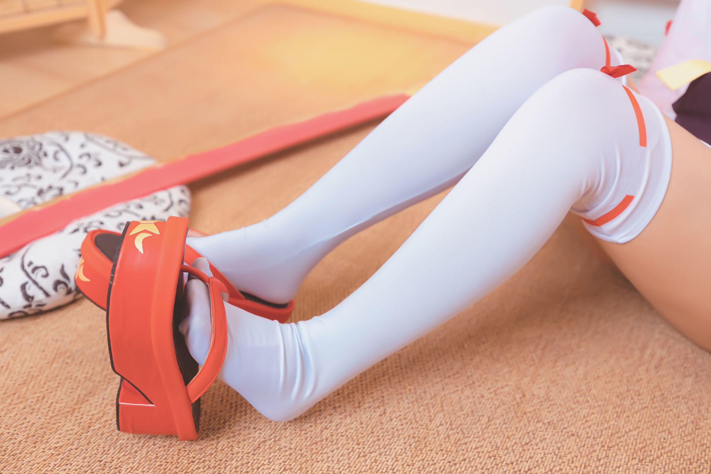 Cosplay写真] ロリ神楽坂真冬の刀の語