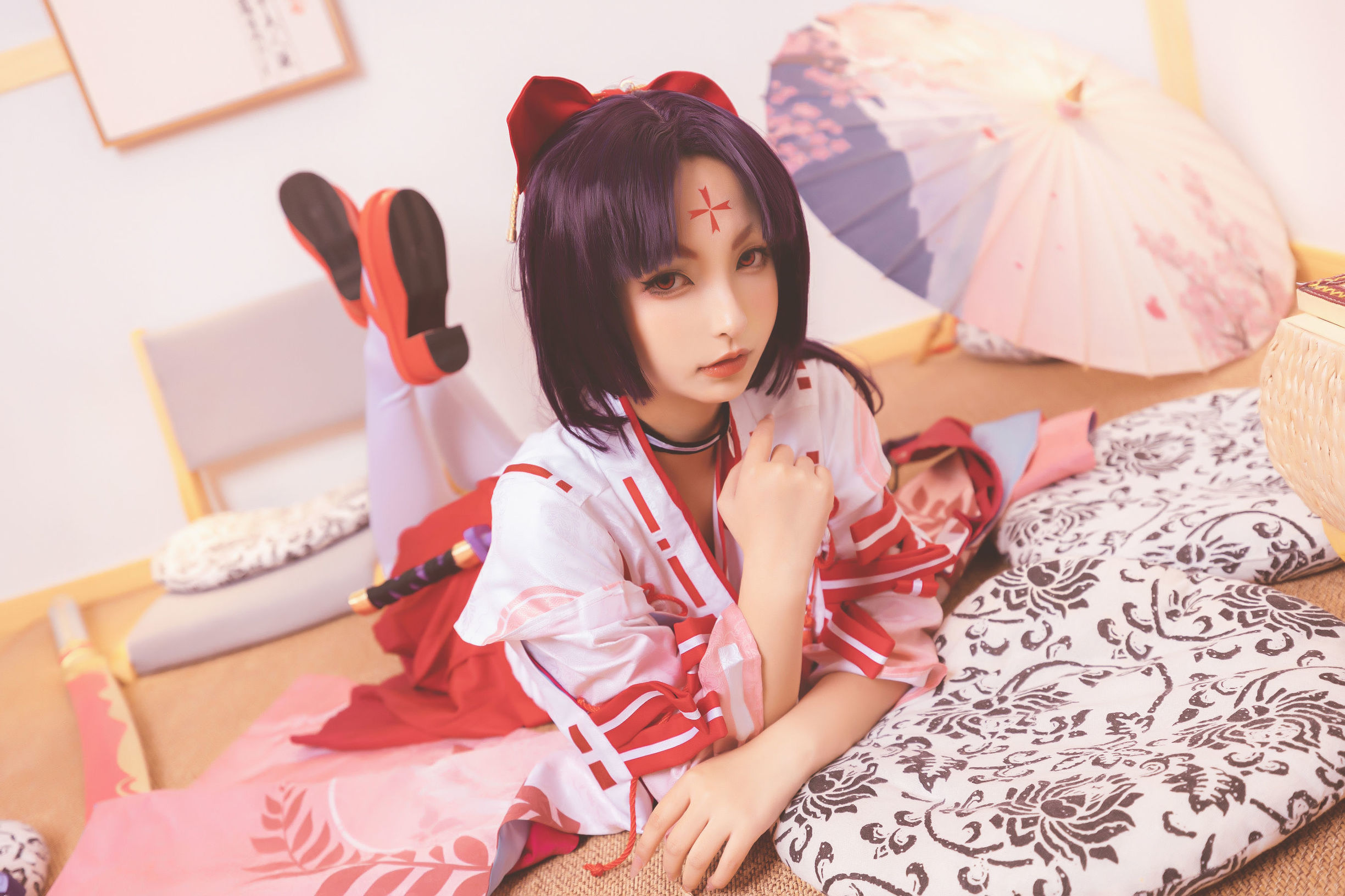 [Cosplay写真] 萝莉神楽坂真冬之刀ノ語