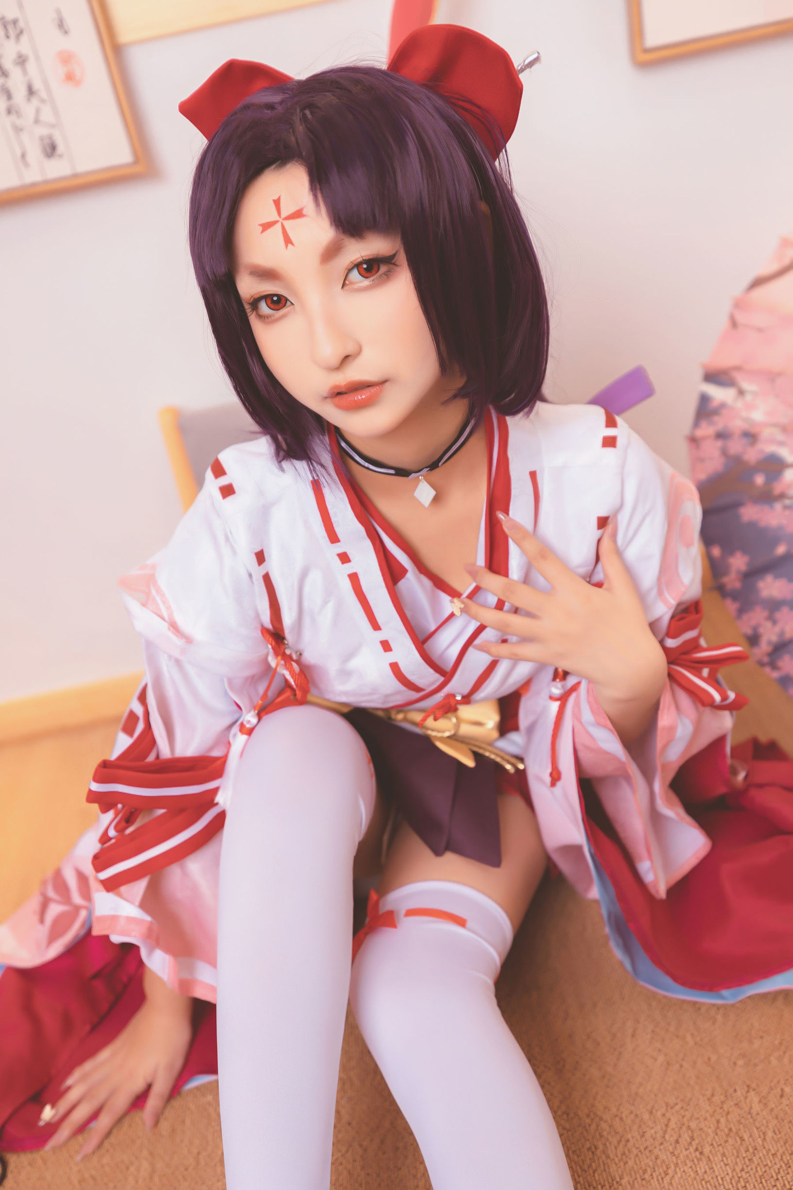[Cosplay写真] 萝莉神楽坂真冬之刀ノ語