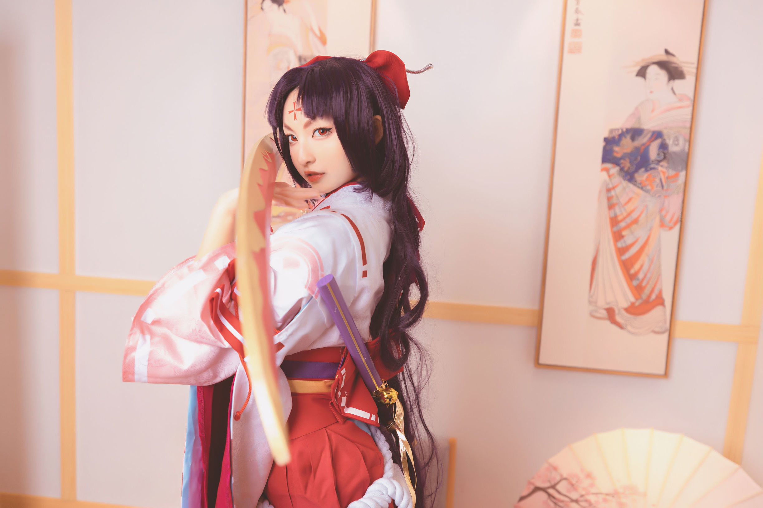 Cosplay写真] ロリ神楽坂真冬の刀の語