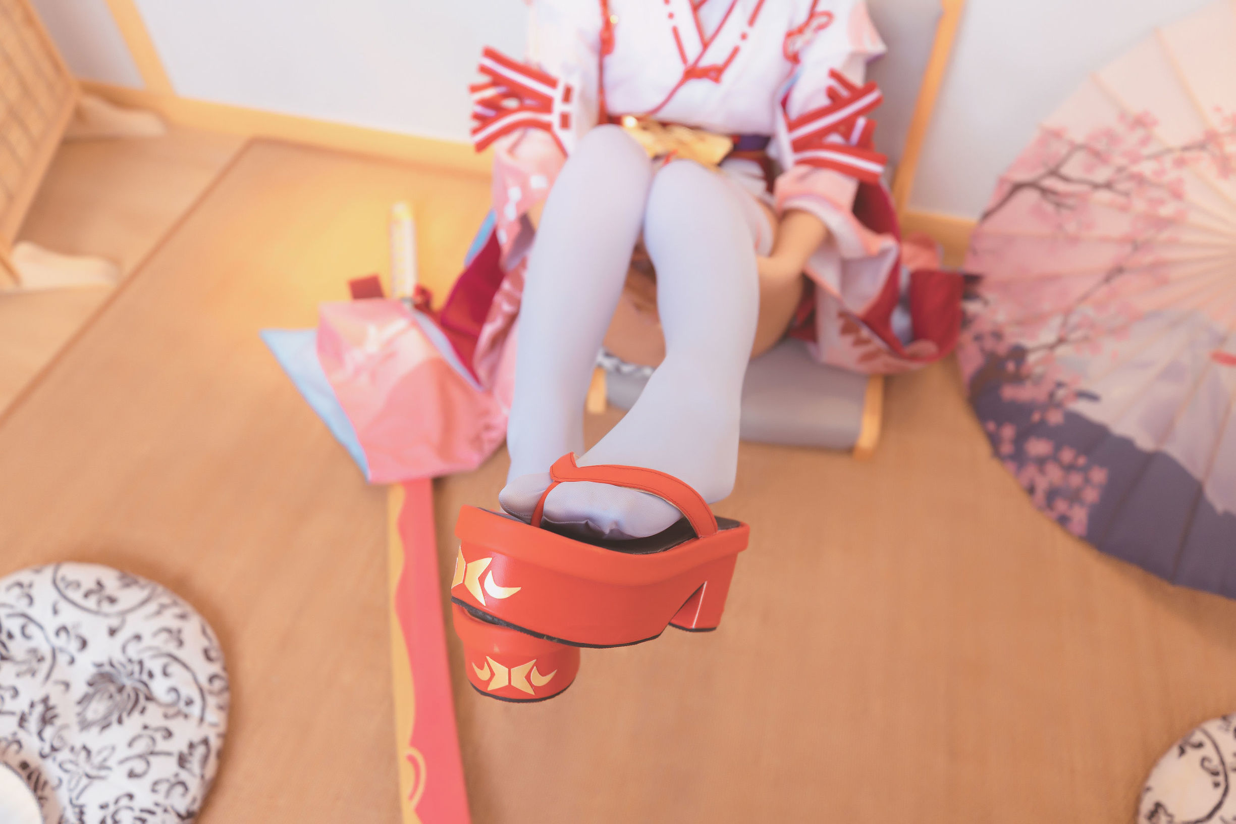 Cosplay写真] ロリ神楽坂真冬の刀の語