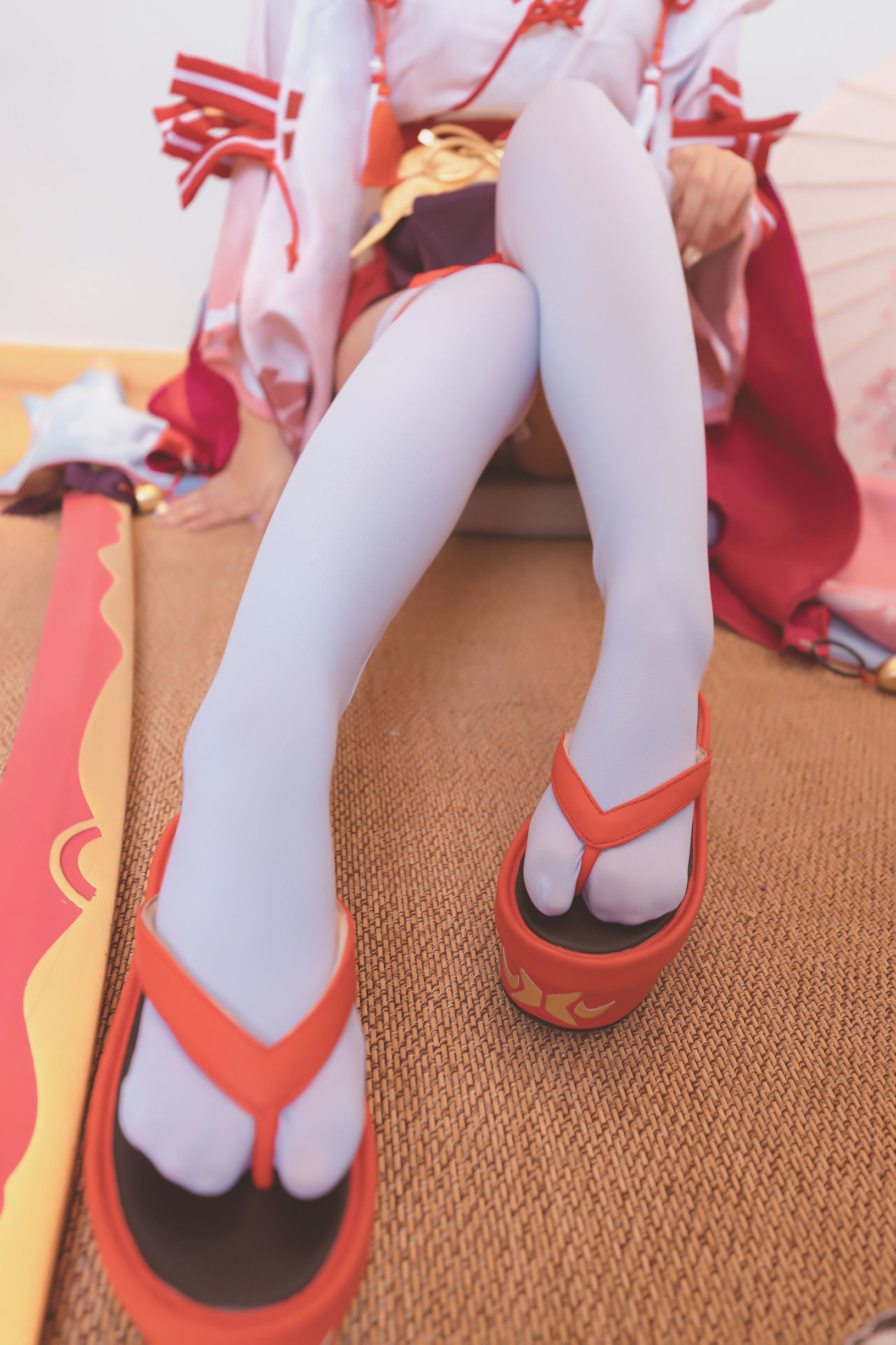 Cosplay写真] ロリ神楽坂真冬の刀の語