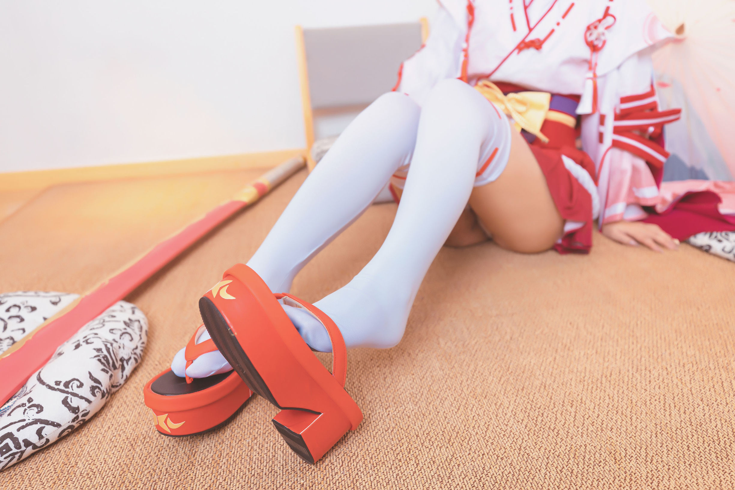 Cosplay写真] ロリ神楽坂真冬の刀の語