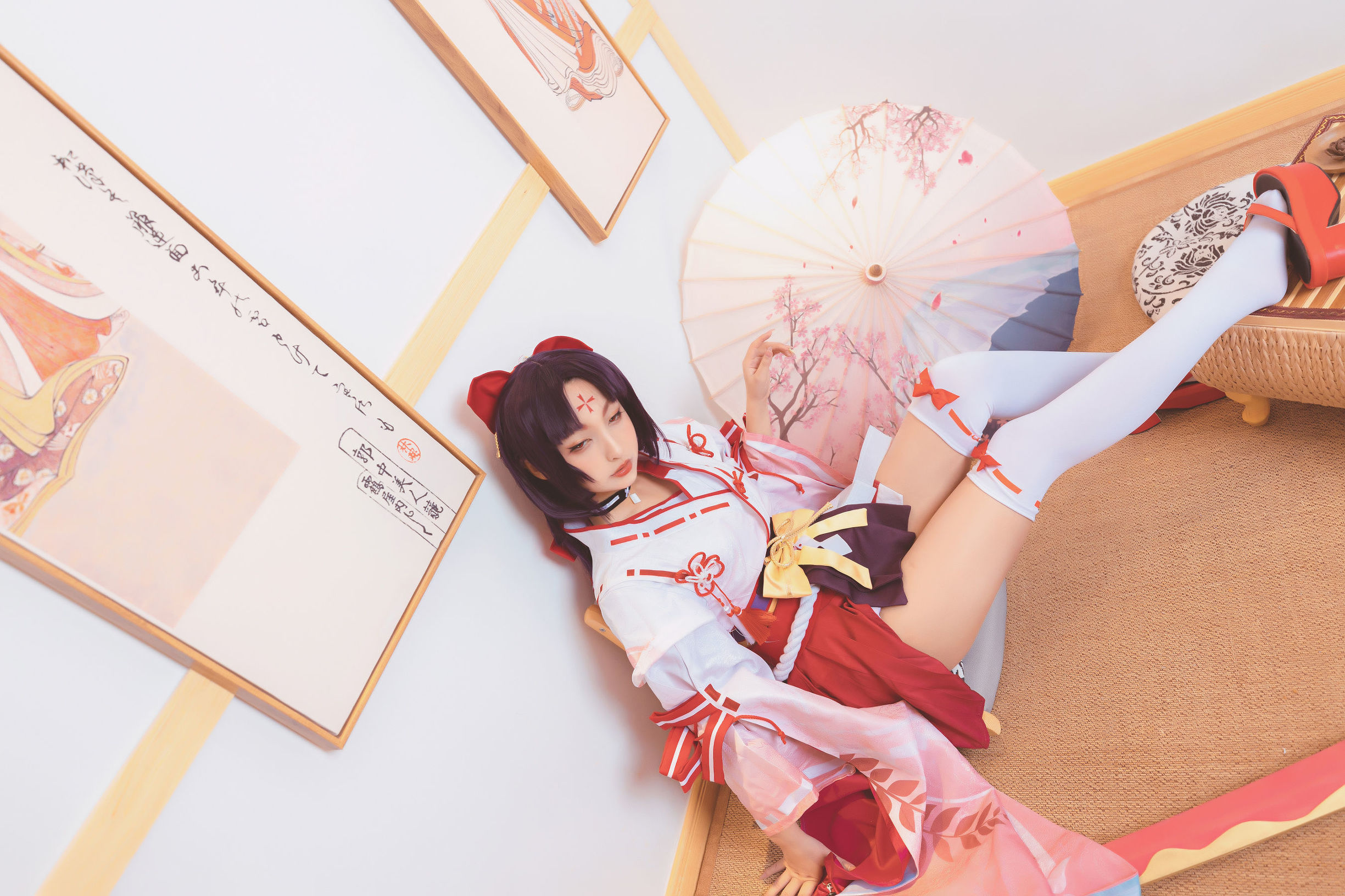 Cosplay写真] ロリ神楽坂真冬の刀の語