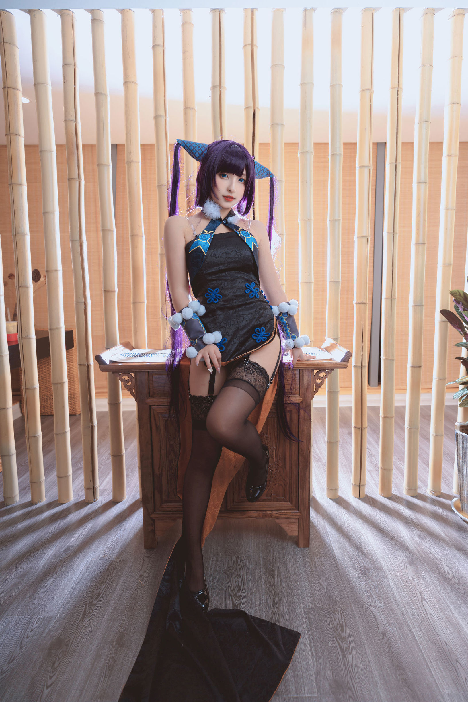 コスプレ写真] ロリ神楽坂真冬の極楽の氷