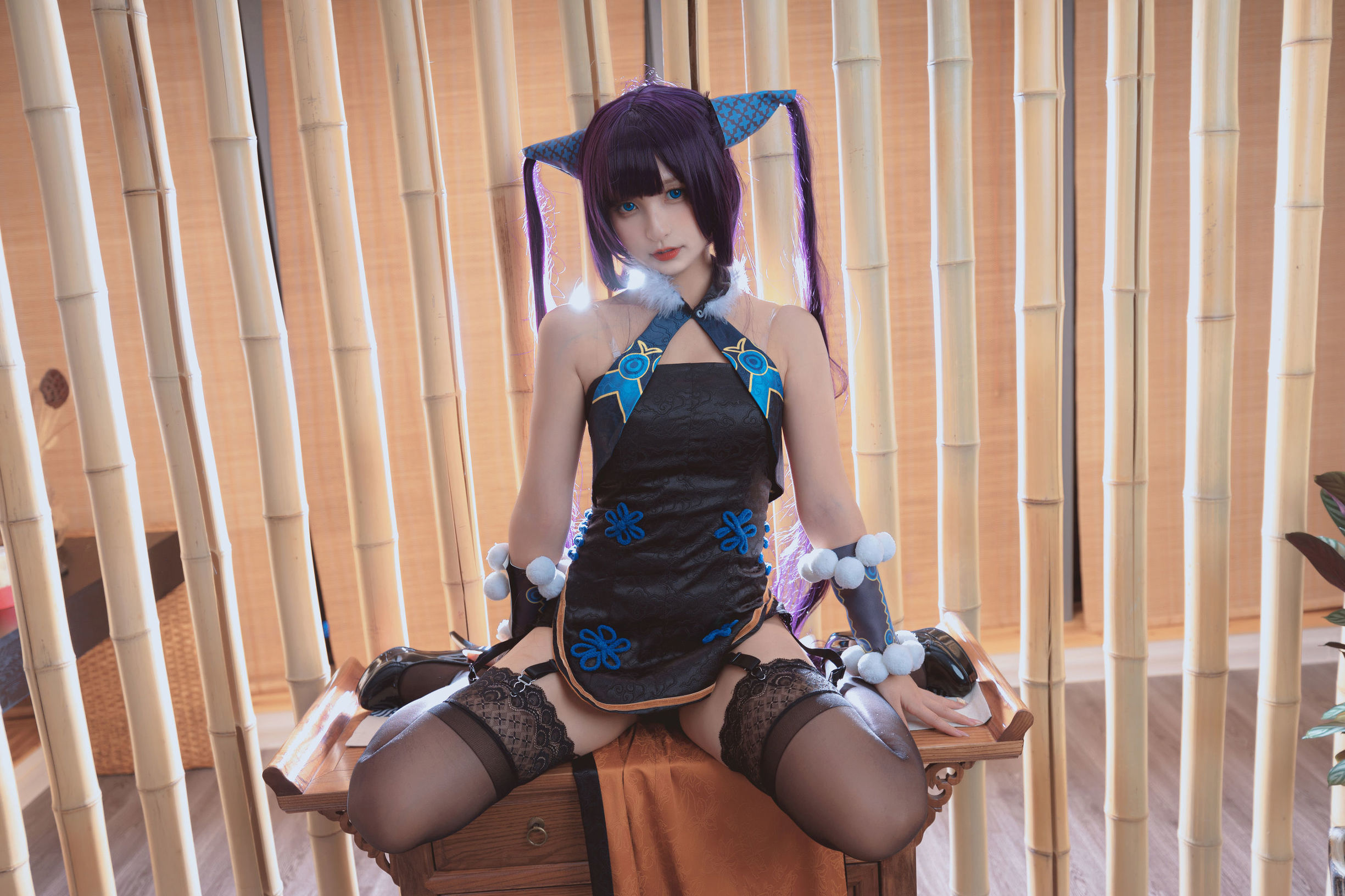 コスプレ写真] ロリ神楽坂真冬の極楽の氷