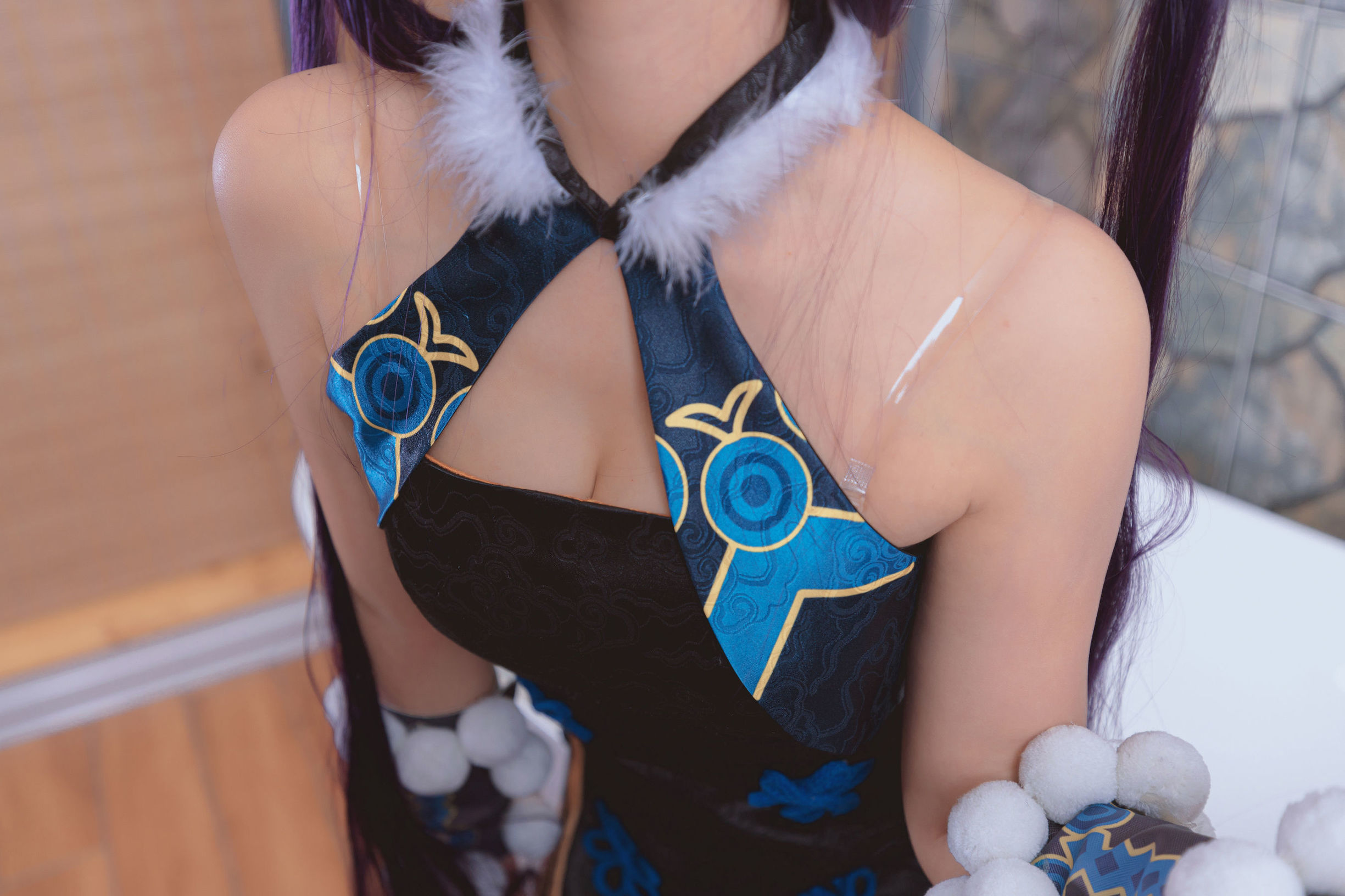 コスプレ写真] ロリ神楽坂真冬の極楽の氷