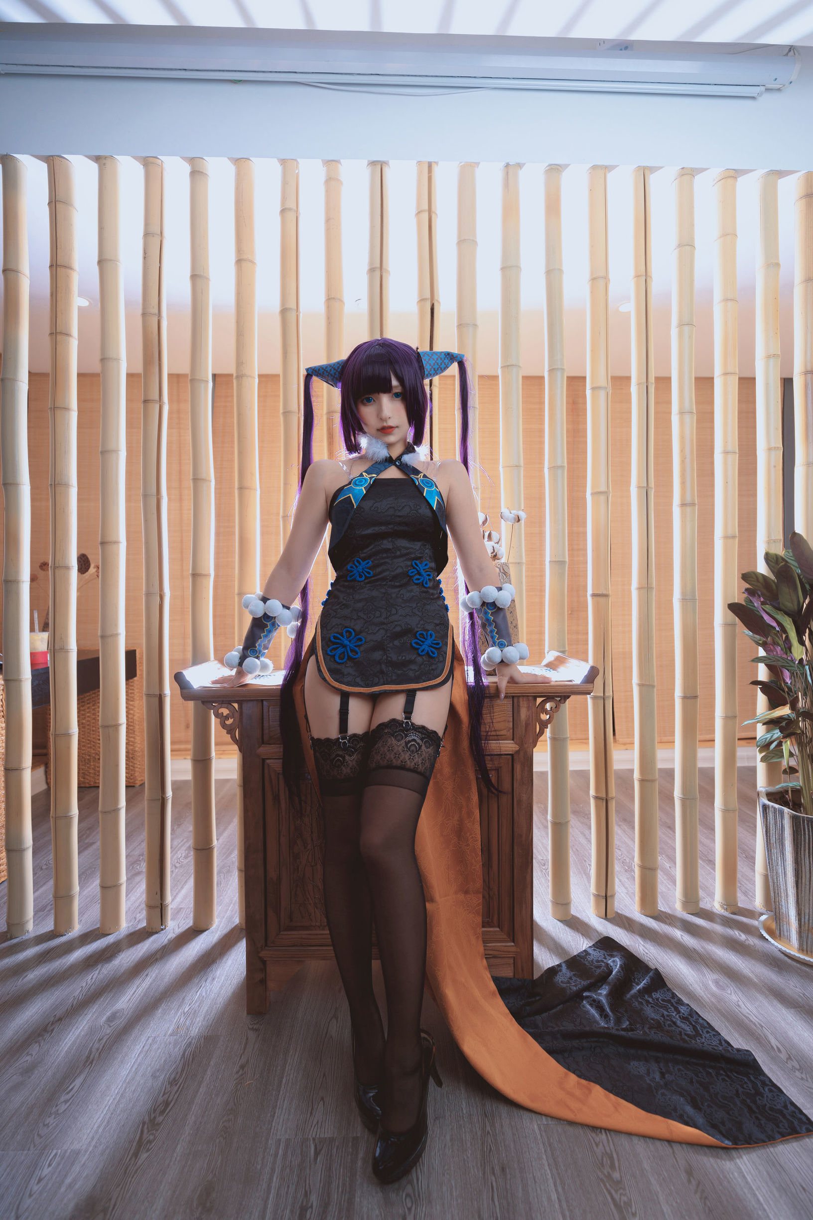 コスプレ写真] ロリ神楽坂真冬の極楽の氷
