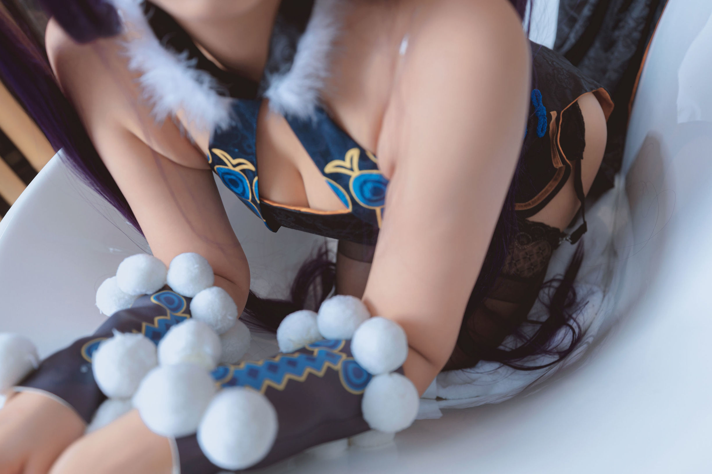 コスプレ写真] ロリ神楽坂真冬の極楽の氷