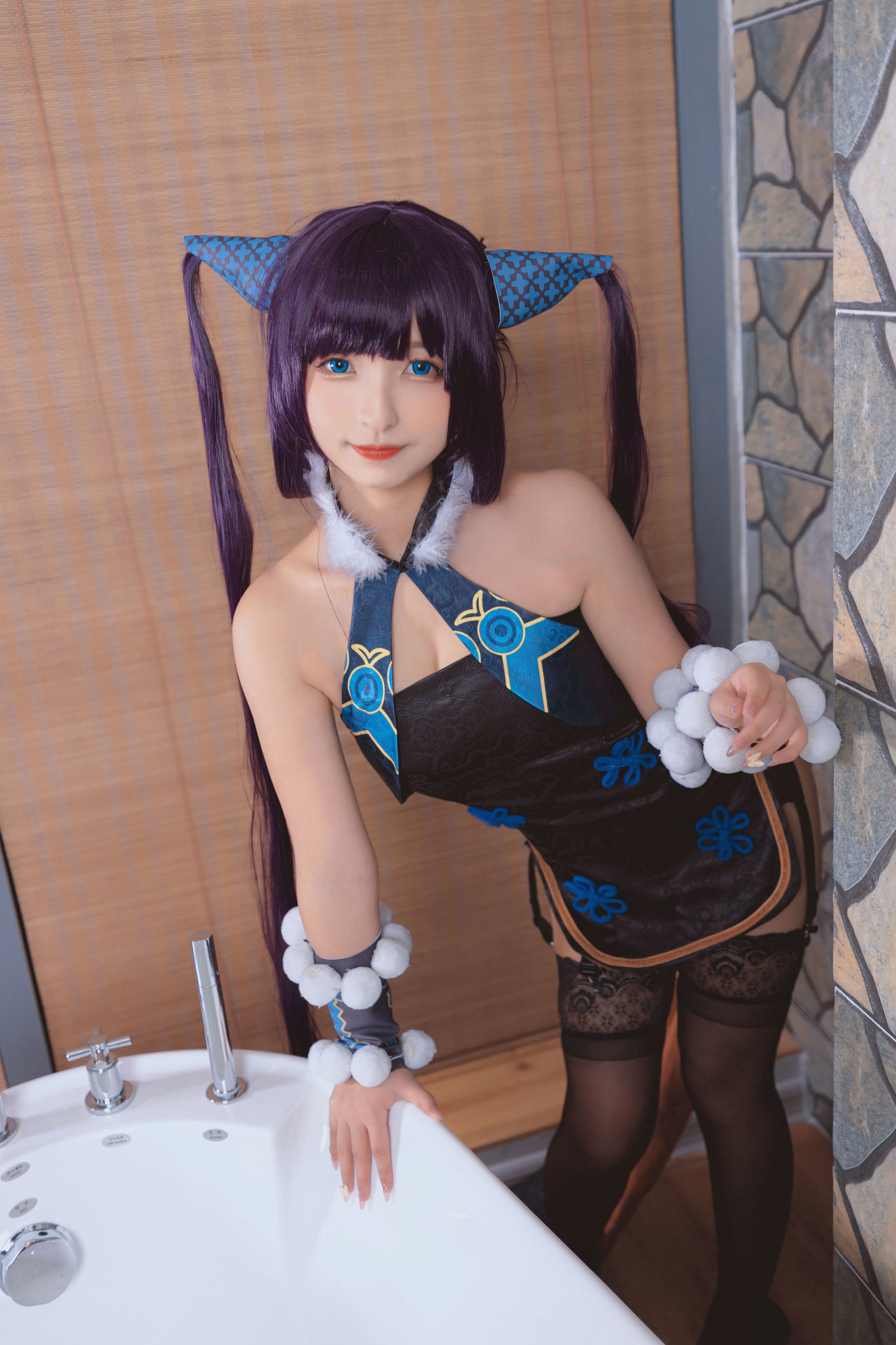 コスプレ写真] ロリ神楽坂真冬の極楽の氷