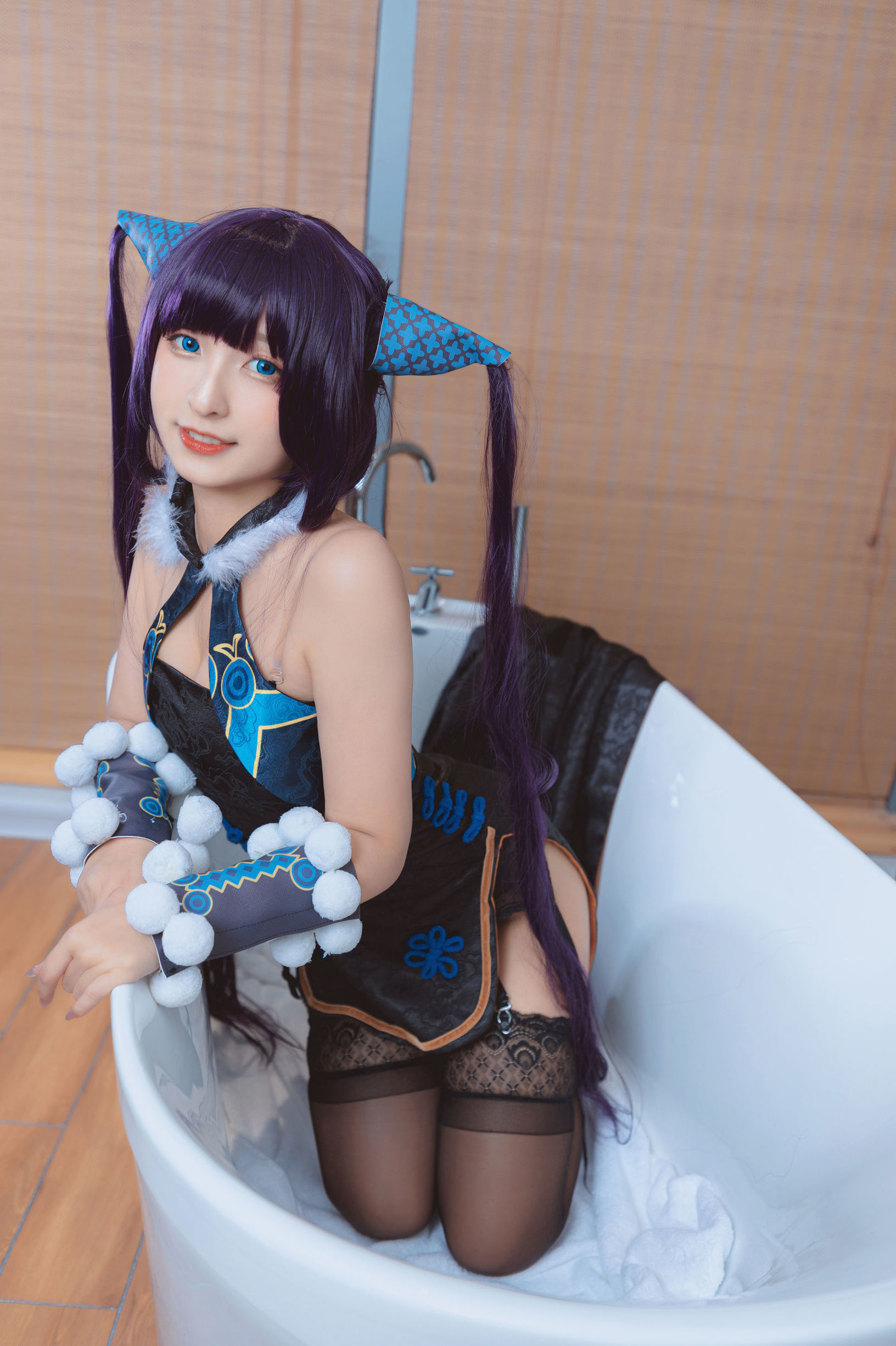 コスプレ写真] ロリ神楽坂真冬の極楽の氷