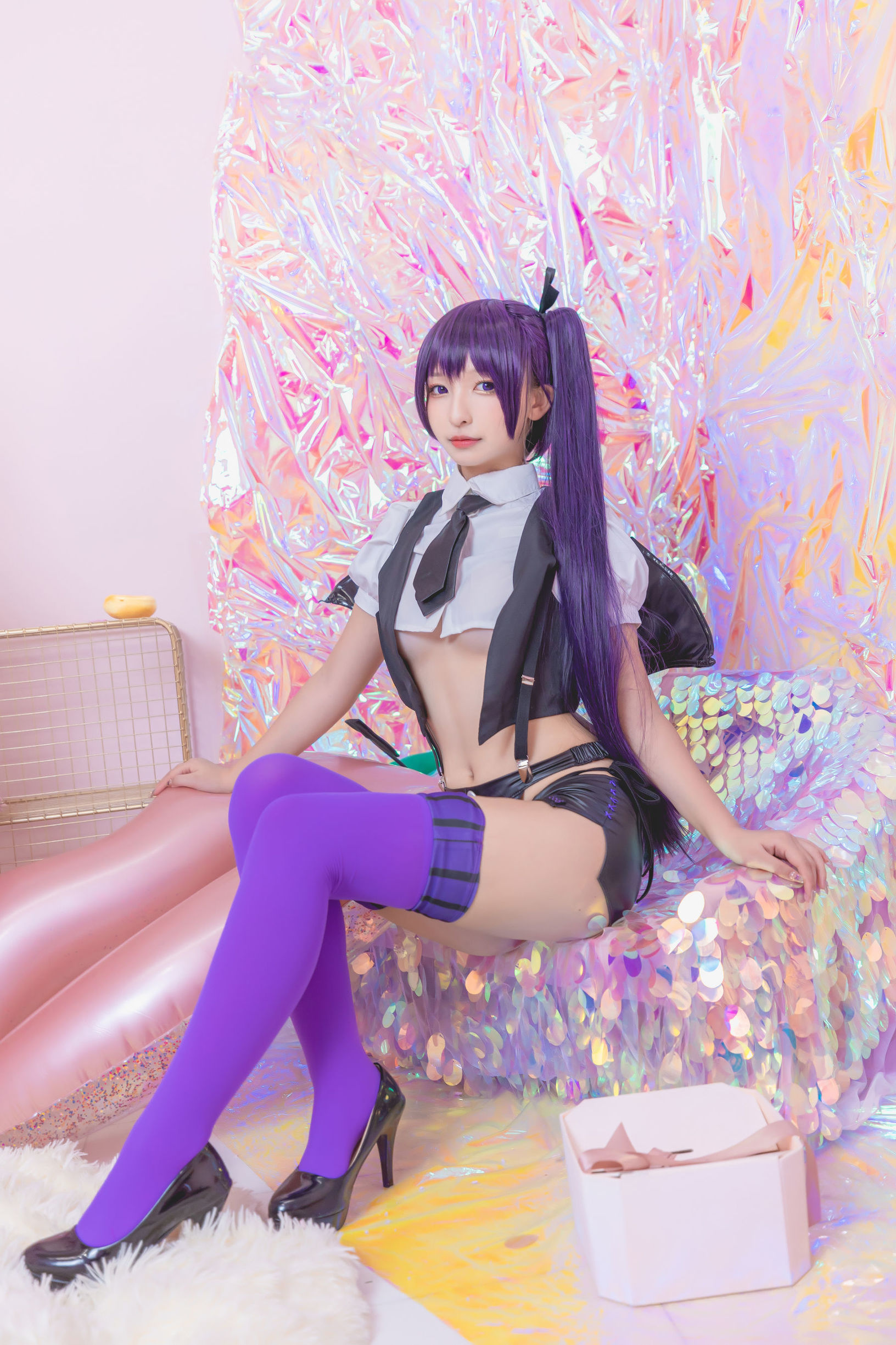 Cosplay写真] ロリ神楽坂真冬の色の香り