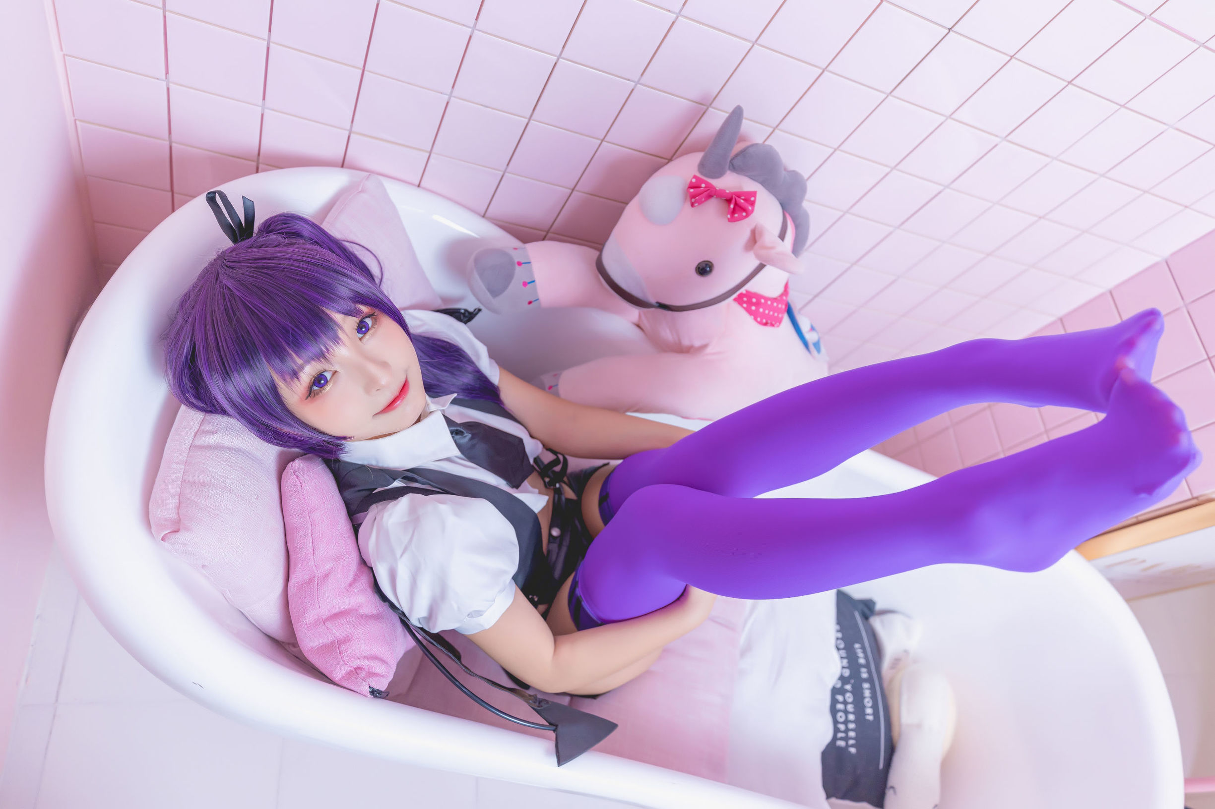 Cosplay Ảnh]  belle ta Kagurazaka Mahfuyu Mùi hương của màu sắc