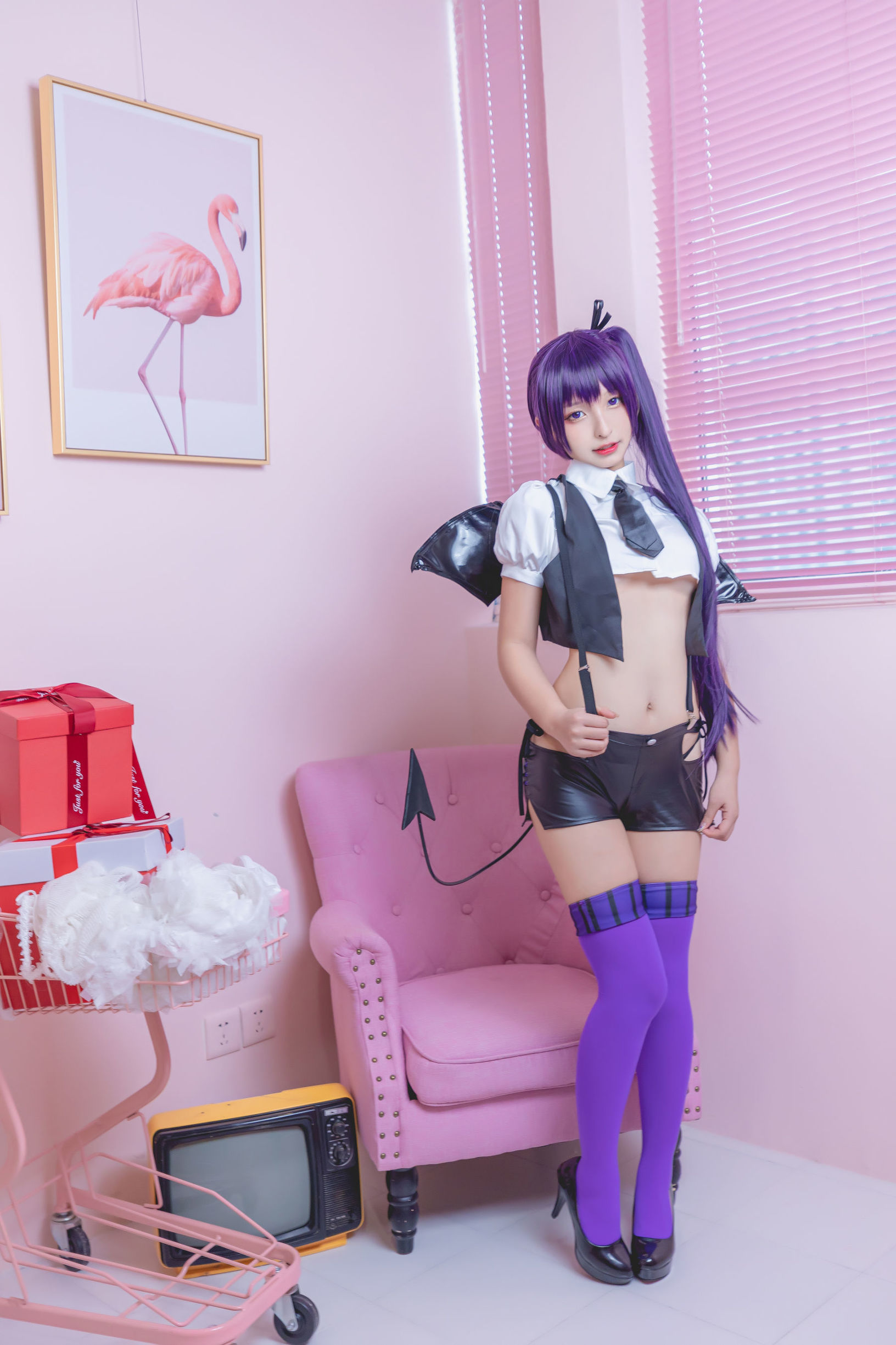 Cosplay写真] ロリ神楽坂真冬の色の香り