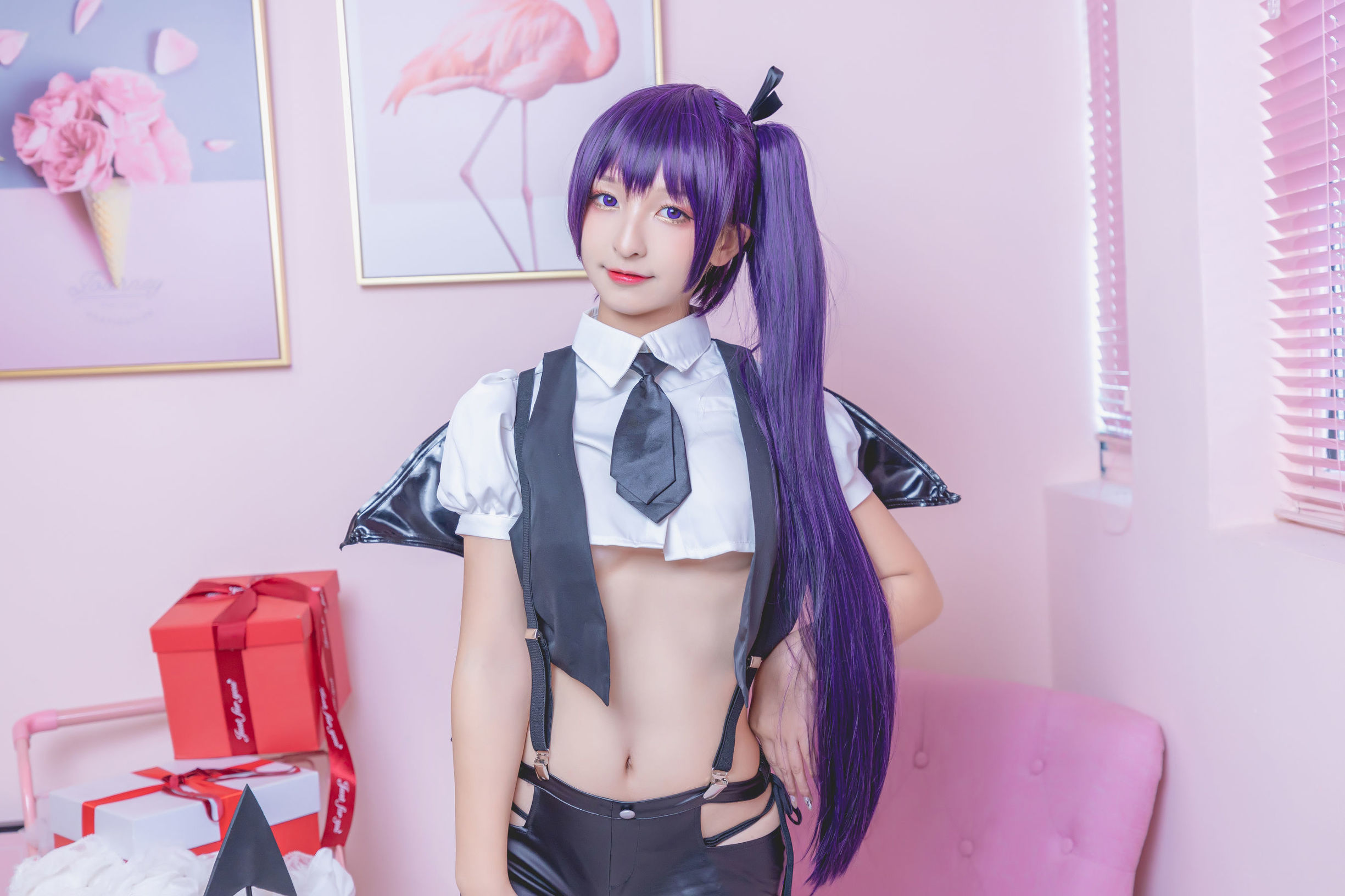 Cosplay写真] ロリ神楽坂真冬の色の香り