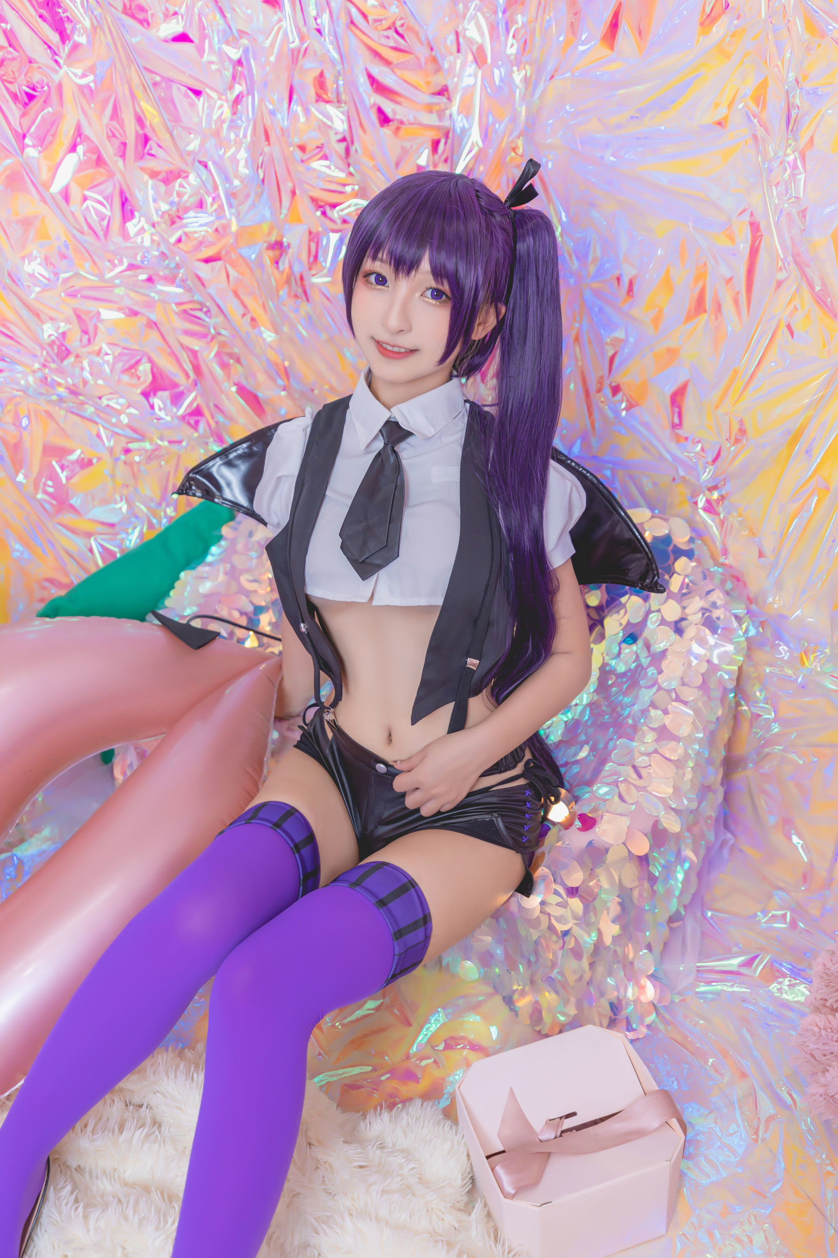 Cosplay写真] ロリ神楽坂真冬の色の香り
