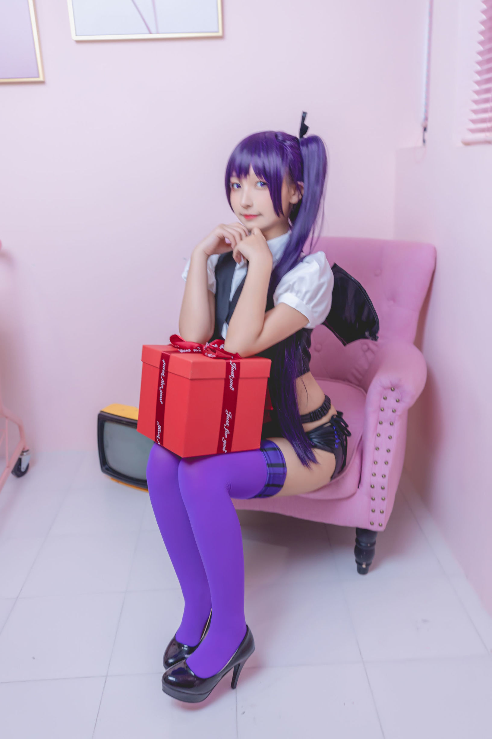 Cosplay写真] ロリ神楽坂真冬の色の香り
