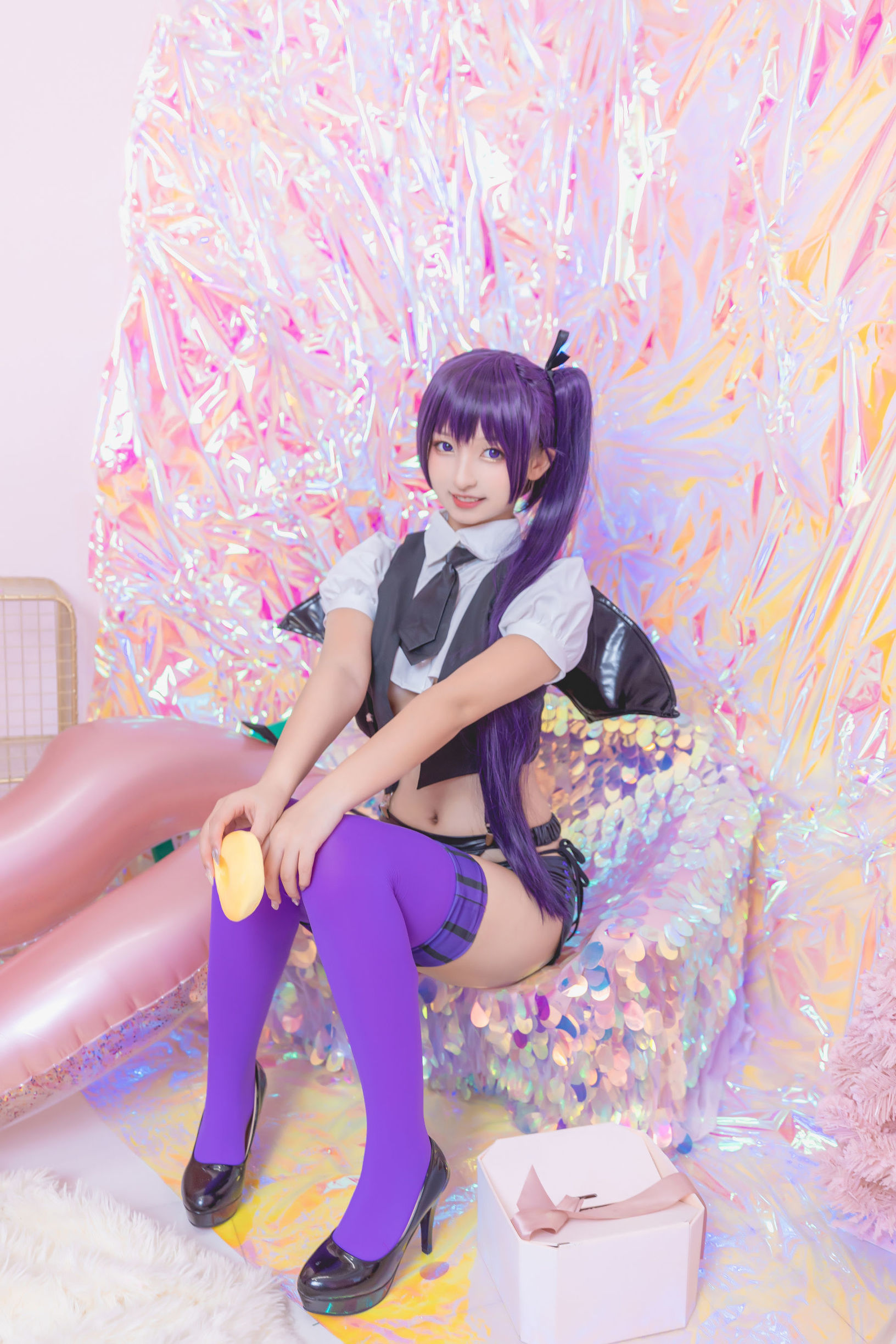 Cosplay写真] ロリ神楽坂真冬の色の香り
