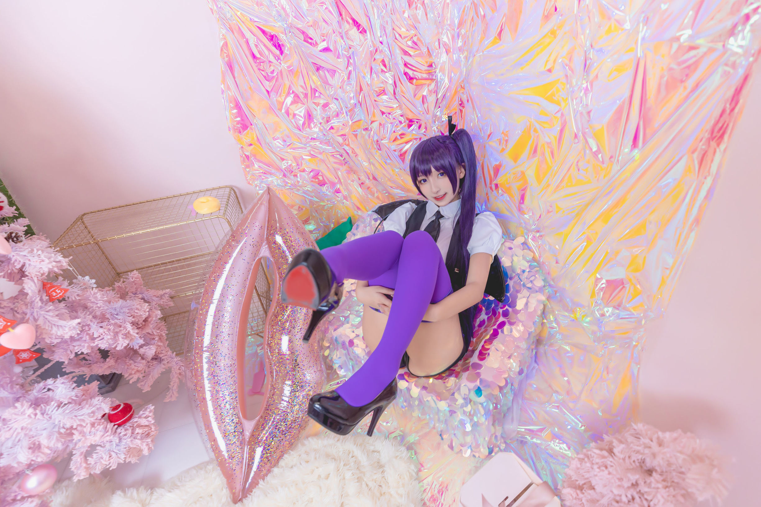 Cosplay写真] ロリ神楽坂真冬の色の香り
