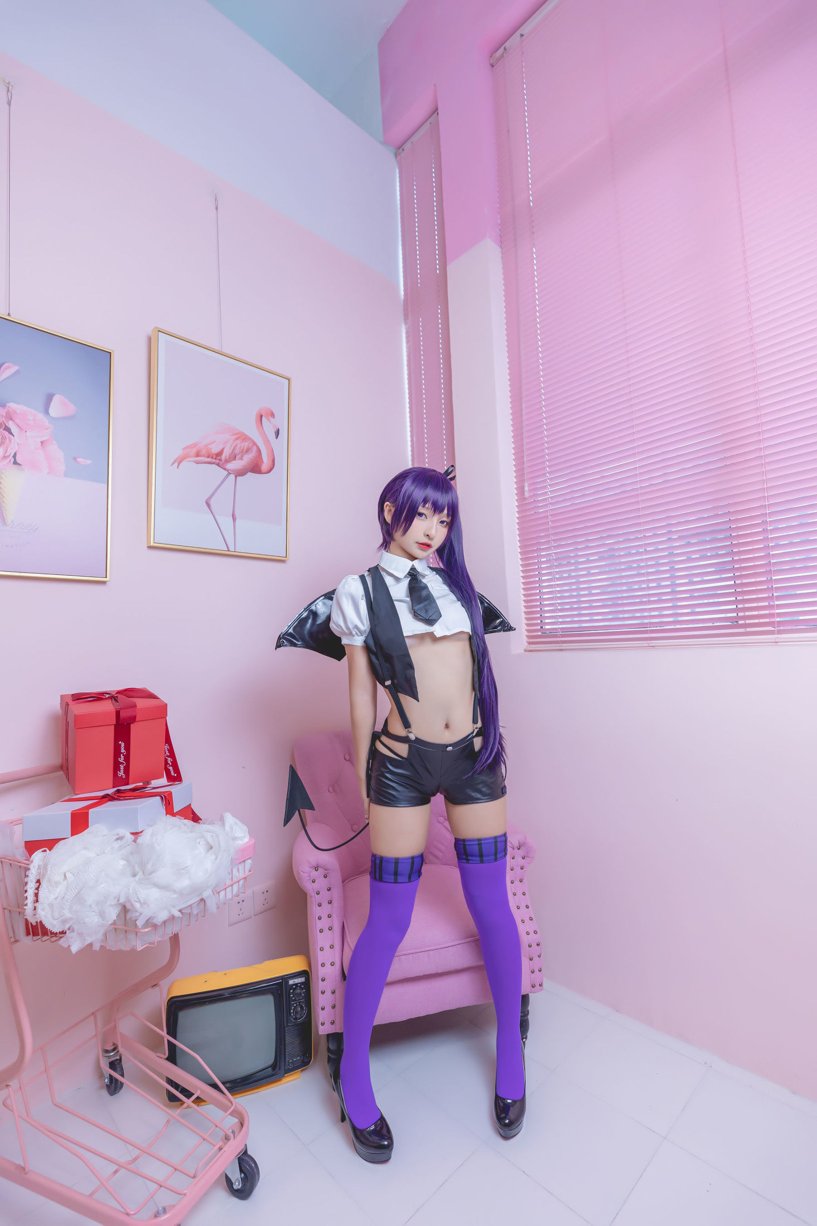 Cosplay写真] ロリ神楽坂真冬の色の香り