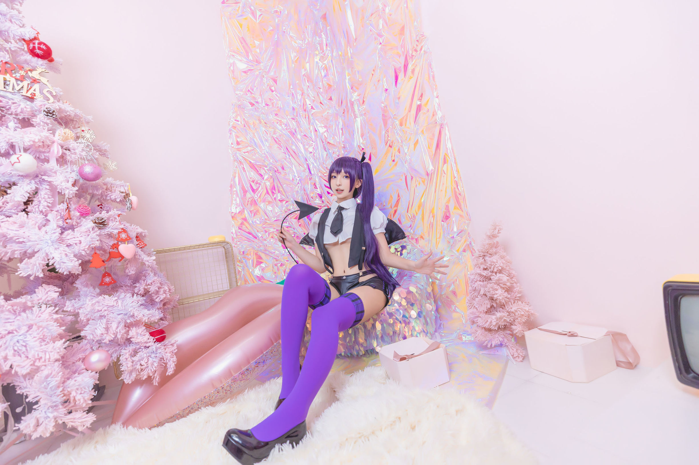 Cosplay写真] ロリ神楽坂真冬の色の香り