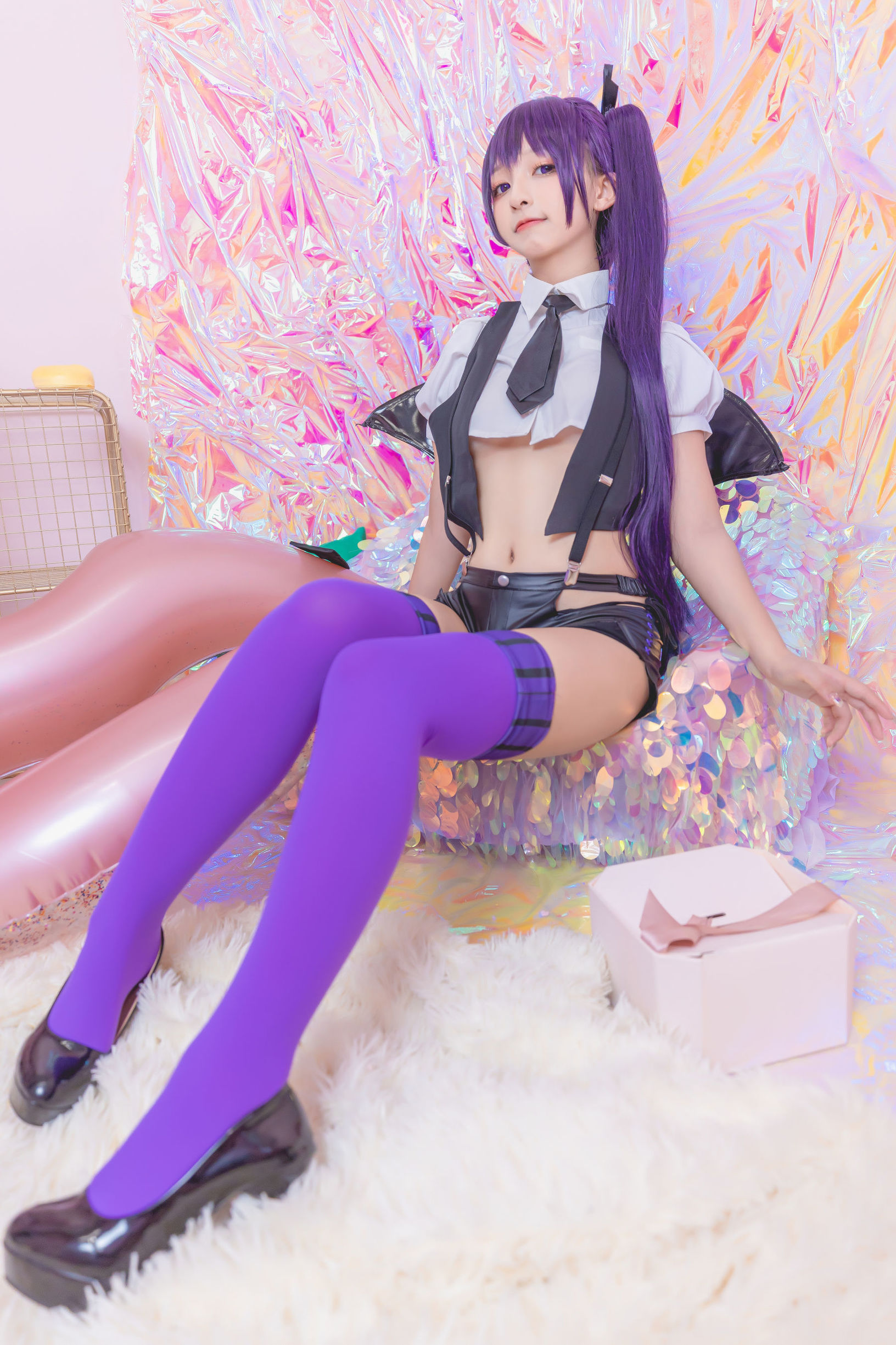 Cosplay写真] ロリ神楽坂真冬の色の香り