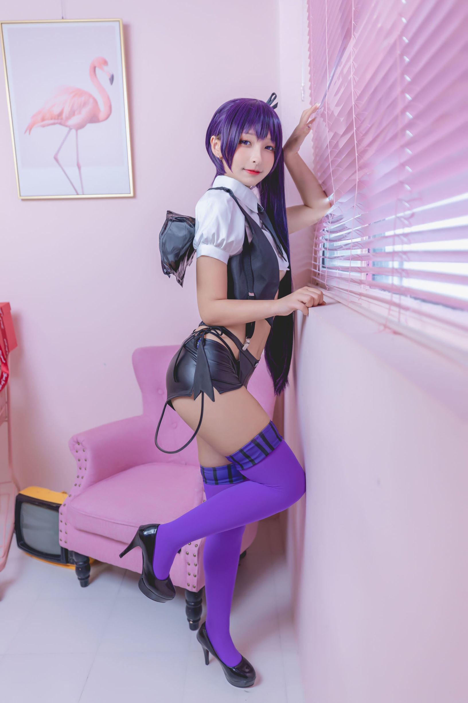 Cosplay写真] ロリ神楽坂真冬の色の香り