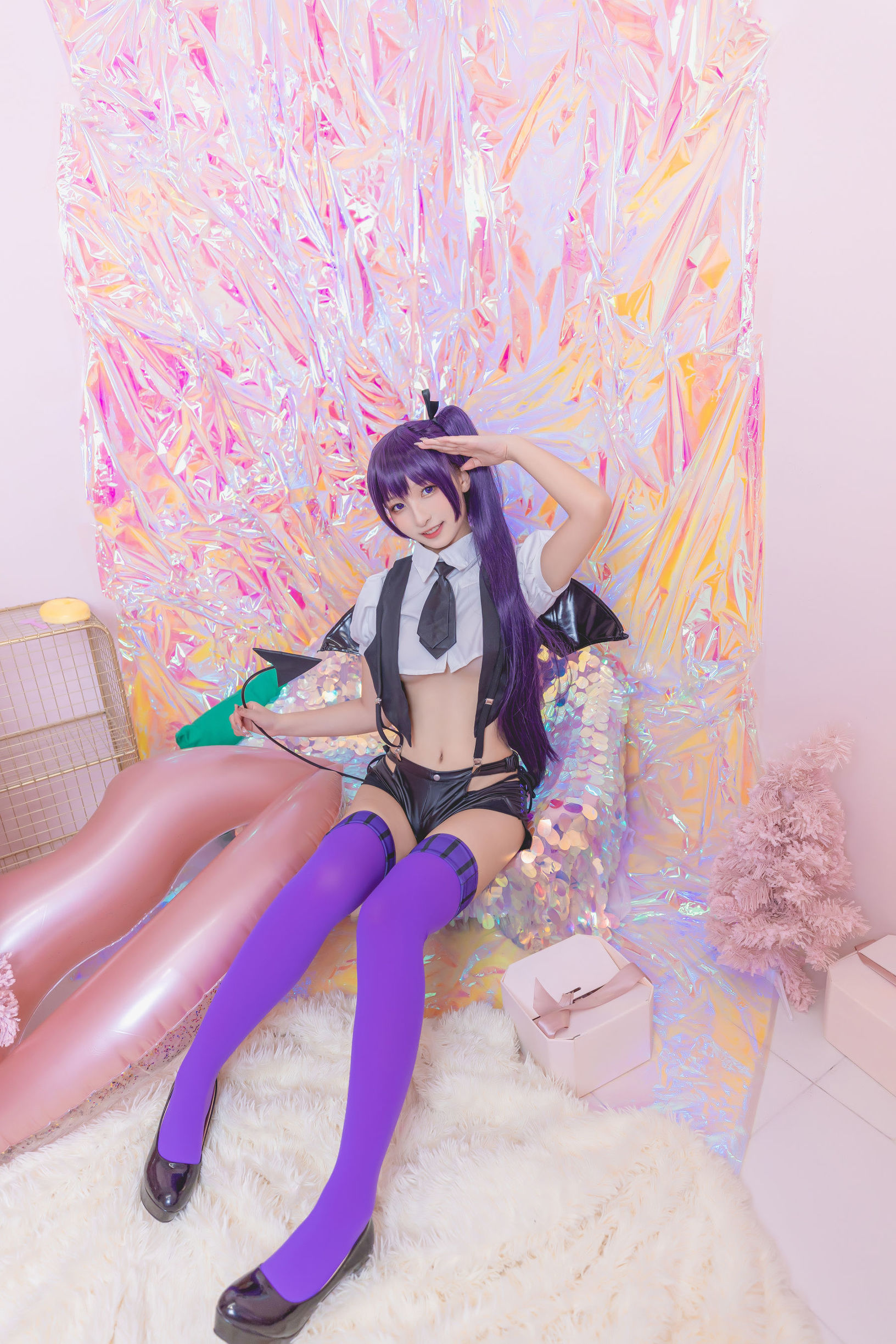 Cosplay写真] ロリ神楽坂真冬の色の香り
