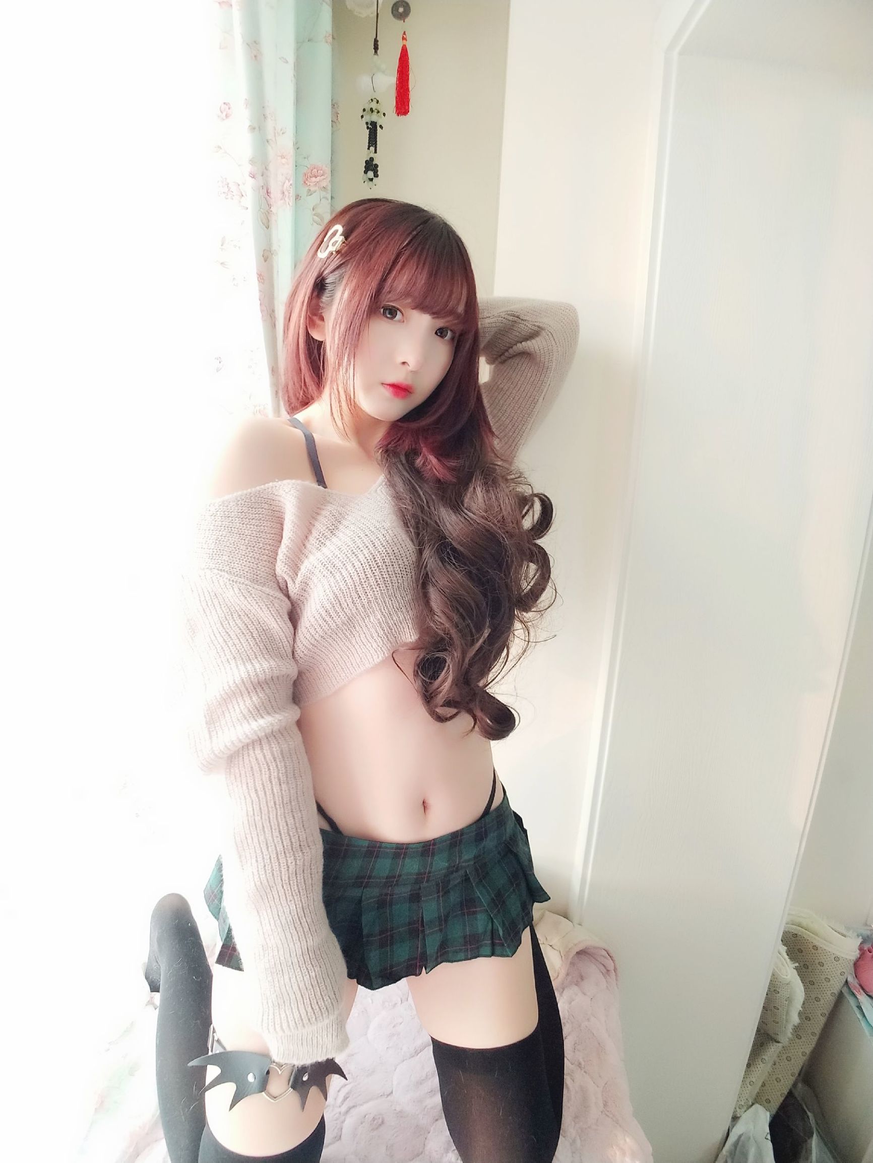 [Cosplay写真] 二次元美女古川kagura - 性感毛衣