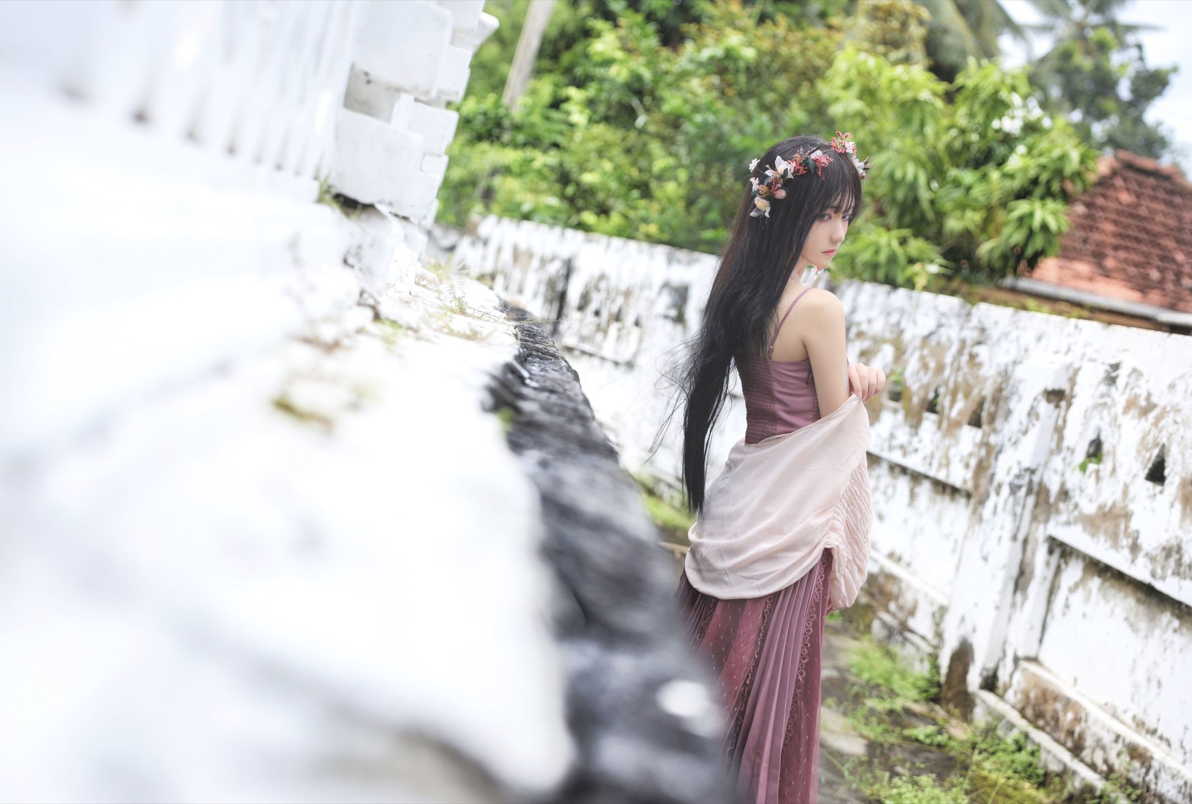 คอสเพลย์ภาพถ่าย] บล็อกเกอร์อนิเมะ นันเทา โมโมโกะ - สีม่วง ชีวิตประจำวัน