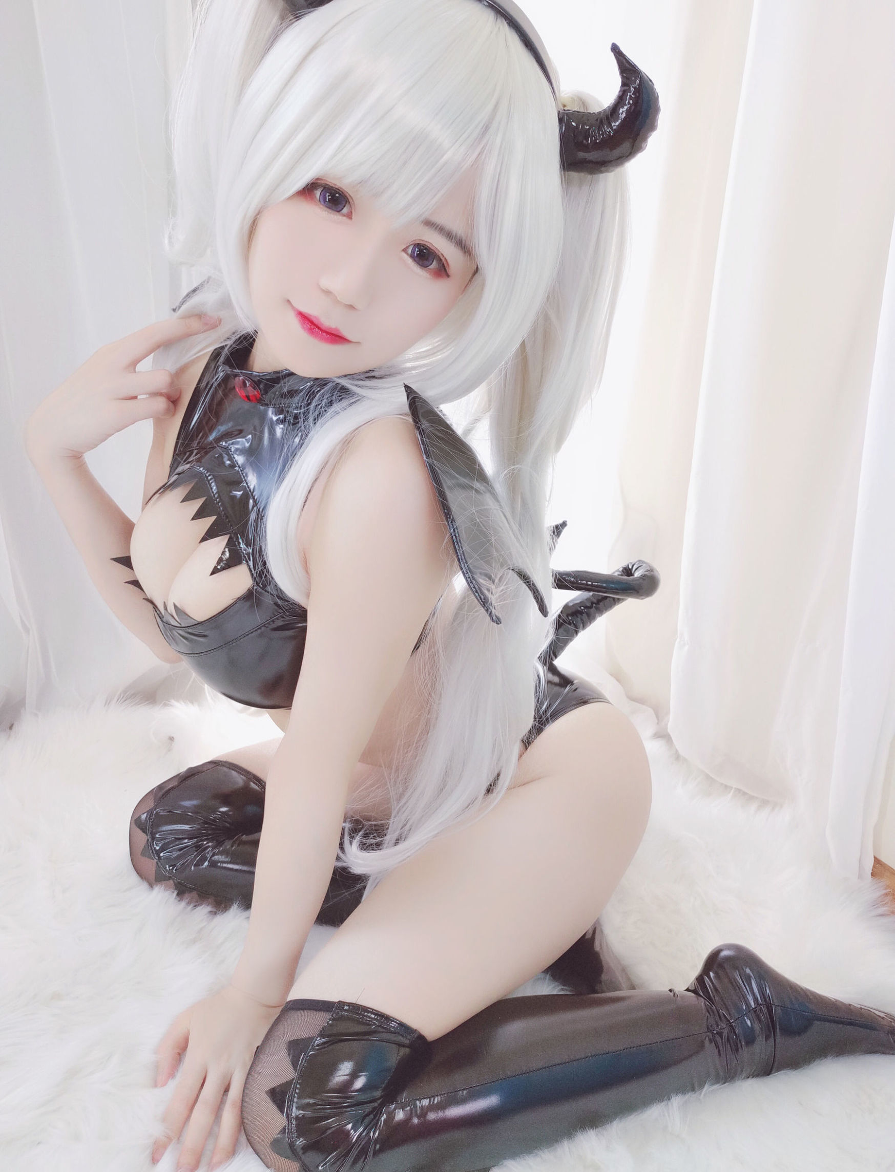 コスプレ写真] アニメブロガー小倉千代w - 魅魔2