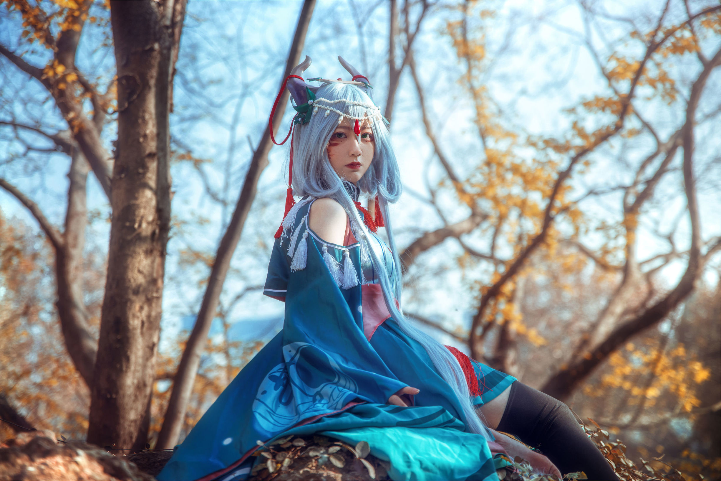 [Cosplay写真] 动漫博主弦音sic - 洛天依 上古神話