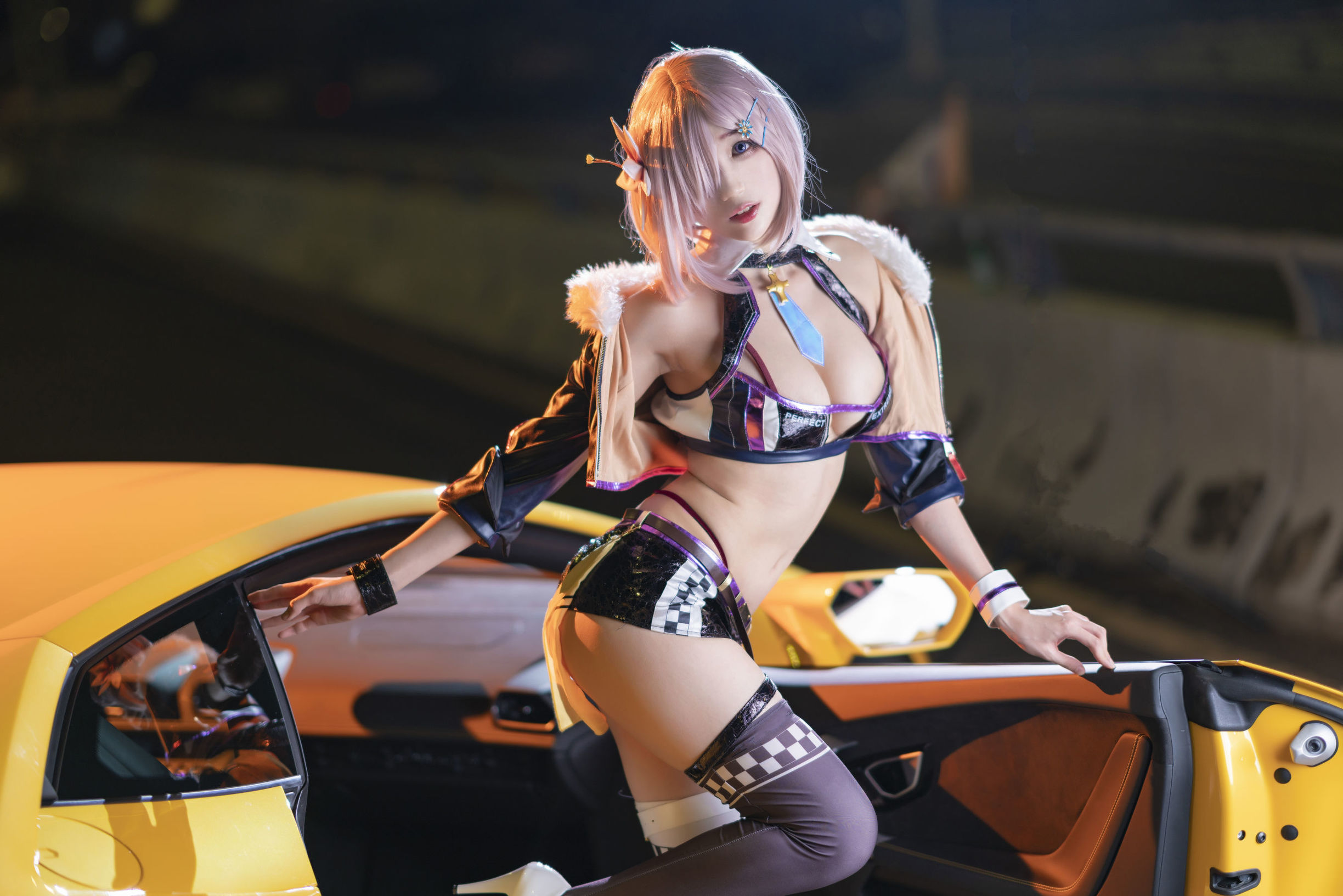 [Cosplay写真] 周叽是可爱兔兔 - 玛修赛车