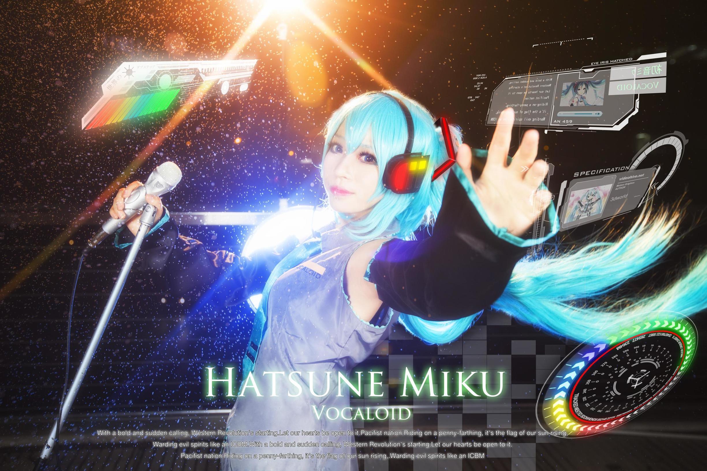Cosplay Ảnh] Moe Mei Bạch Dị Tử Giáo Chủ - VOCALOID