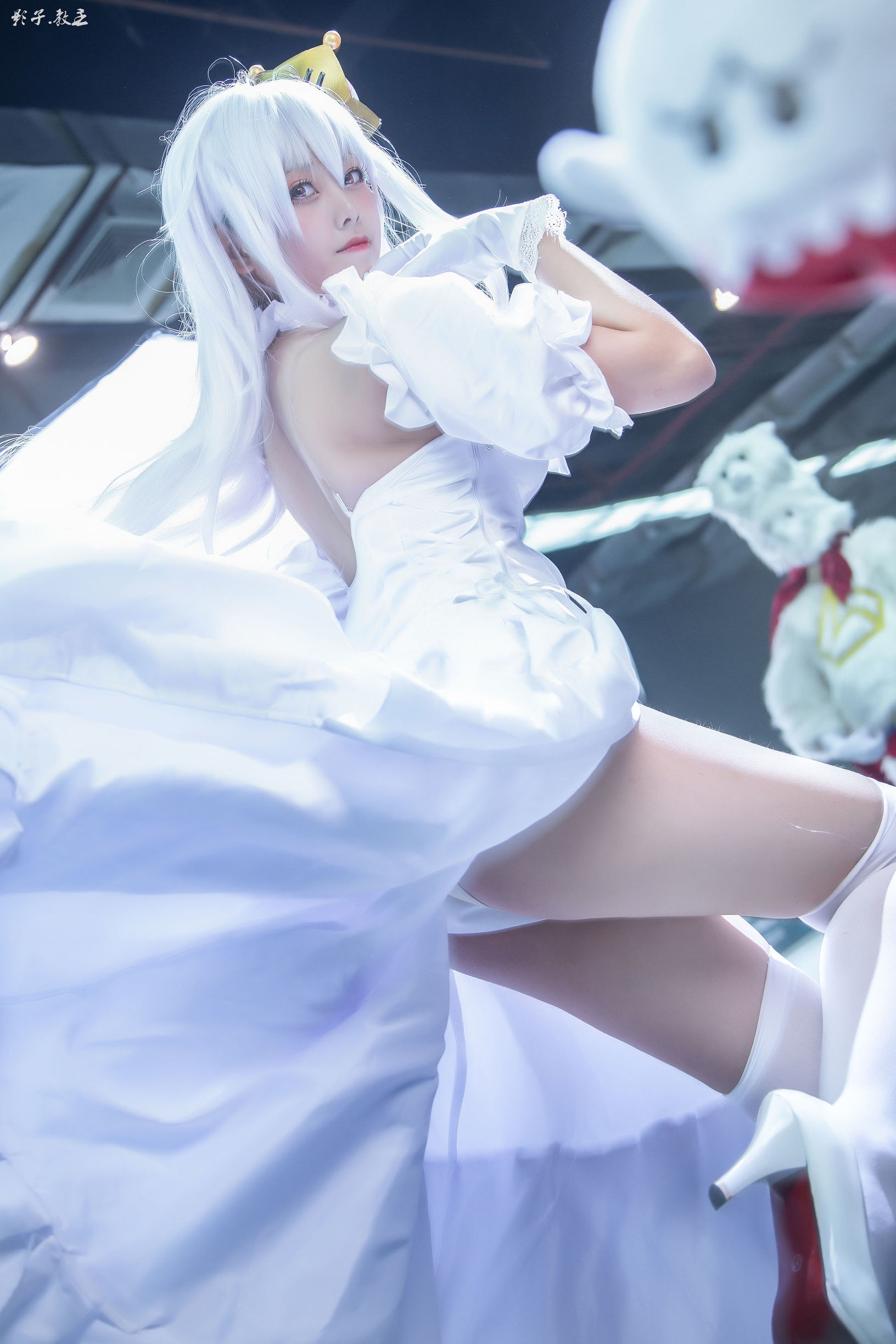コスプレ写真] 萌え系お姉さん ミチジュウネコキュー - 幽霊姫
