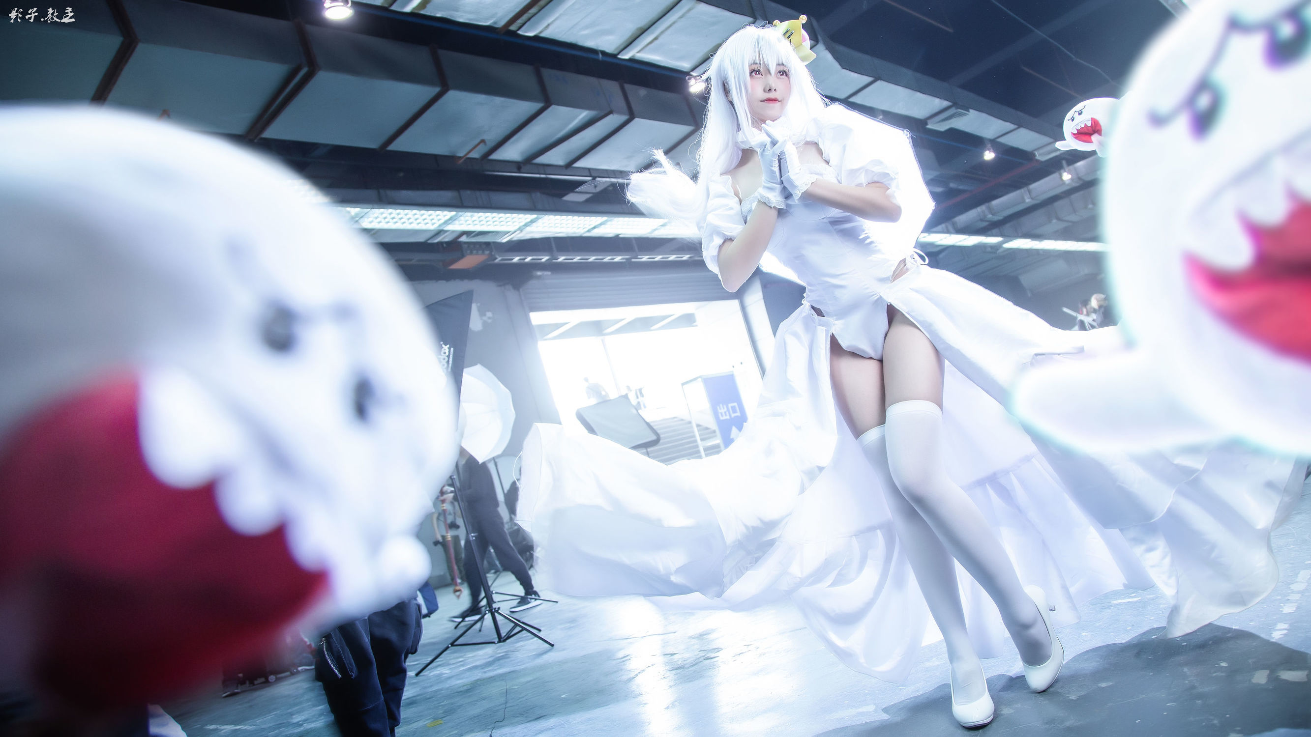 コスプレ写真] 萌え系お姉さん ミチジュウネコキュー - 幽霊姫