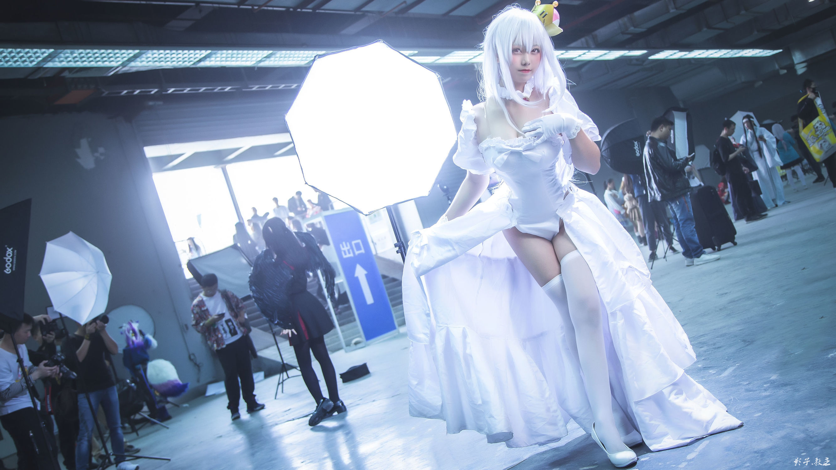 コスプレ写真] 萌え系お姉さん ミチジュウネコキュー - 幽霊姫