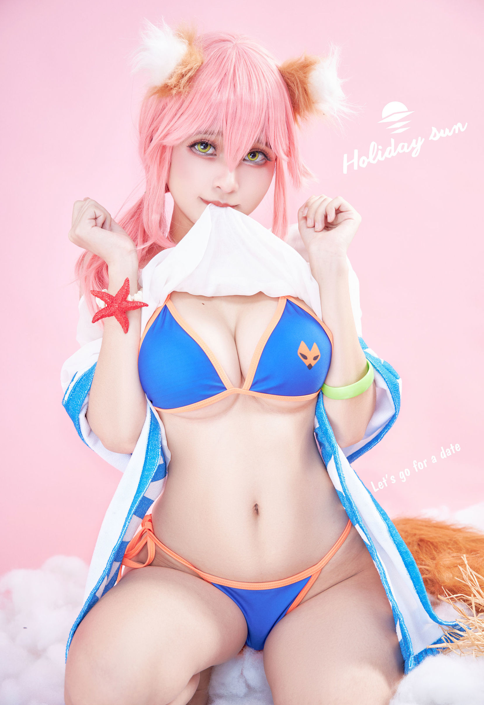 Ảnh Cosplay] Azami phúc lợi - Tamamo Lancer