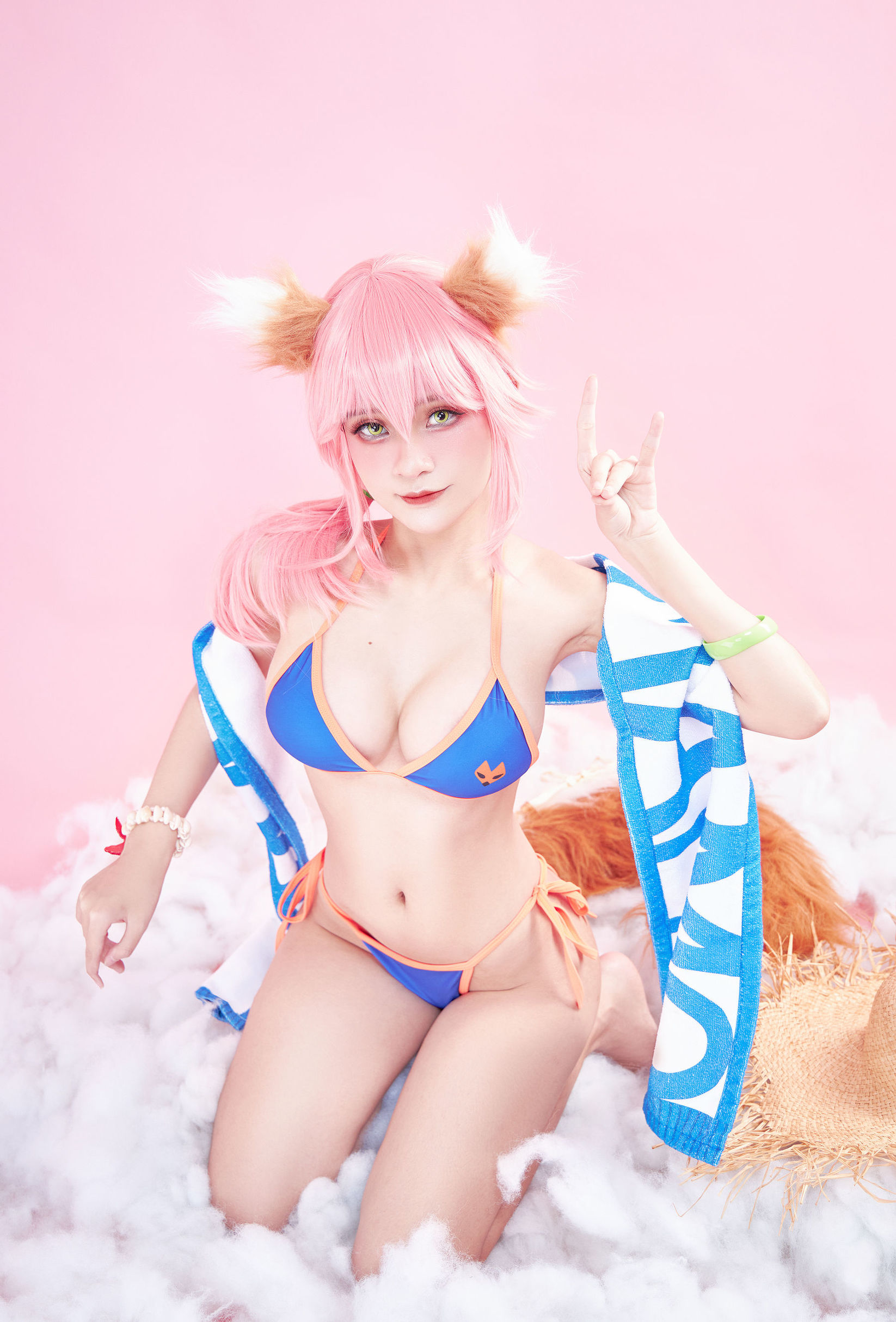 Ảnh Cosplay] Azami phúc lợi - Tamamo Lancer