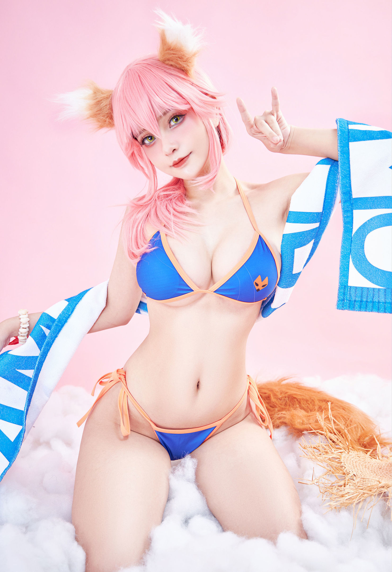 Ảnh Cosplay] Azami phúc lợi - Tamamo Lancer