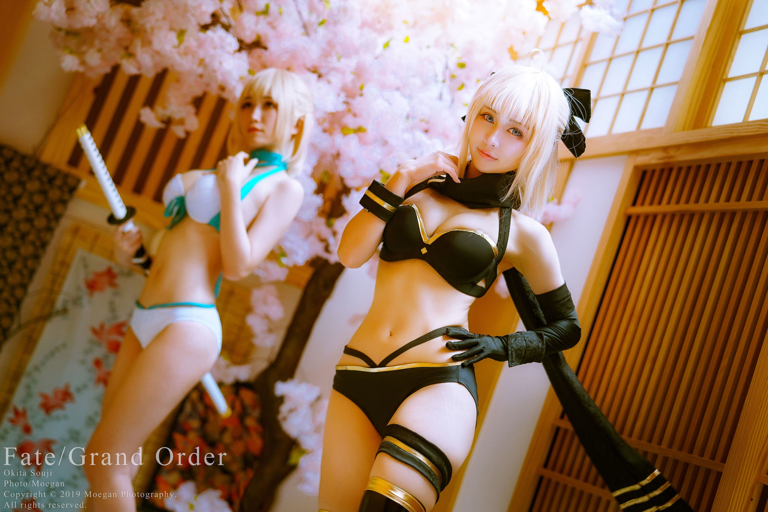 Cosplay照片] Miyana咪呀 - 沖田總司 泳裝