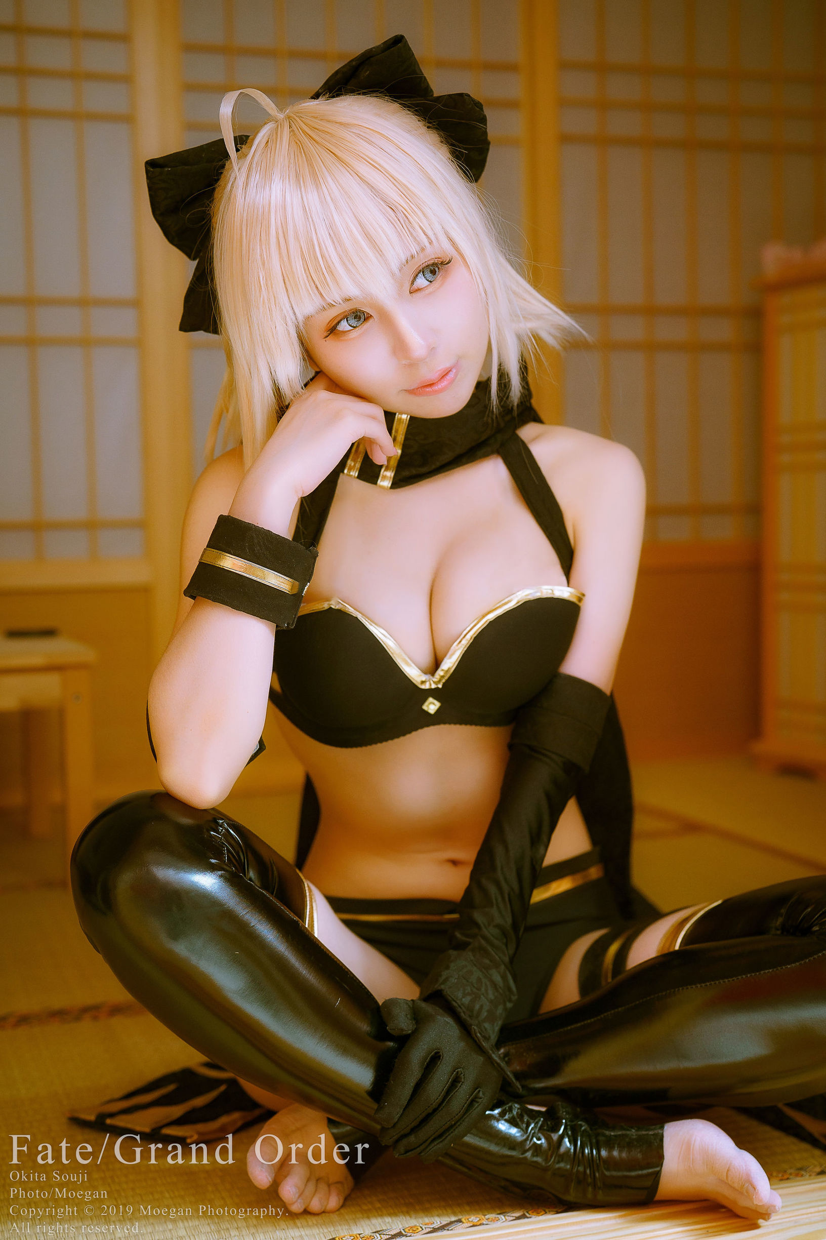 Cosplay照片] Miyana咪呀 - 沖田總司 泳裝