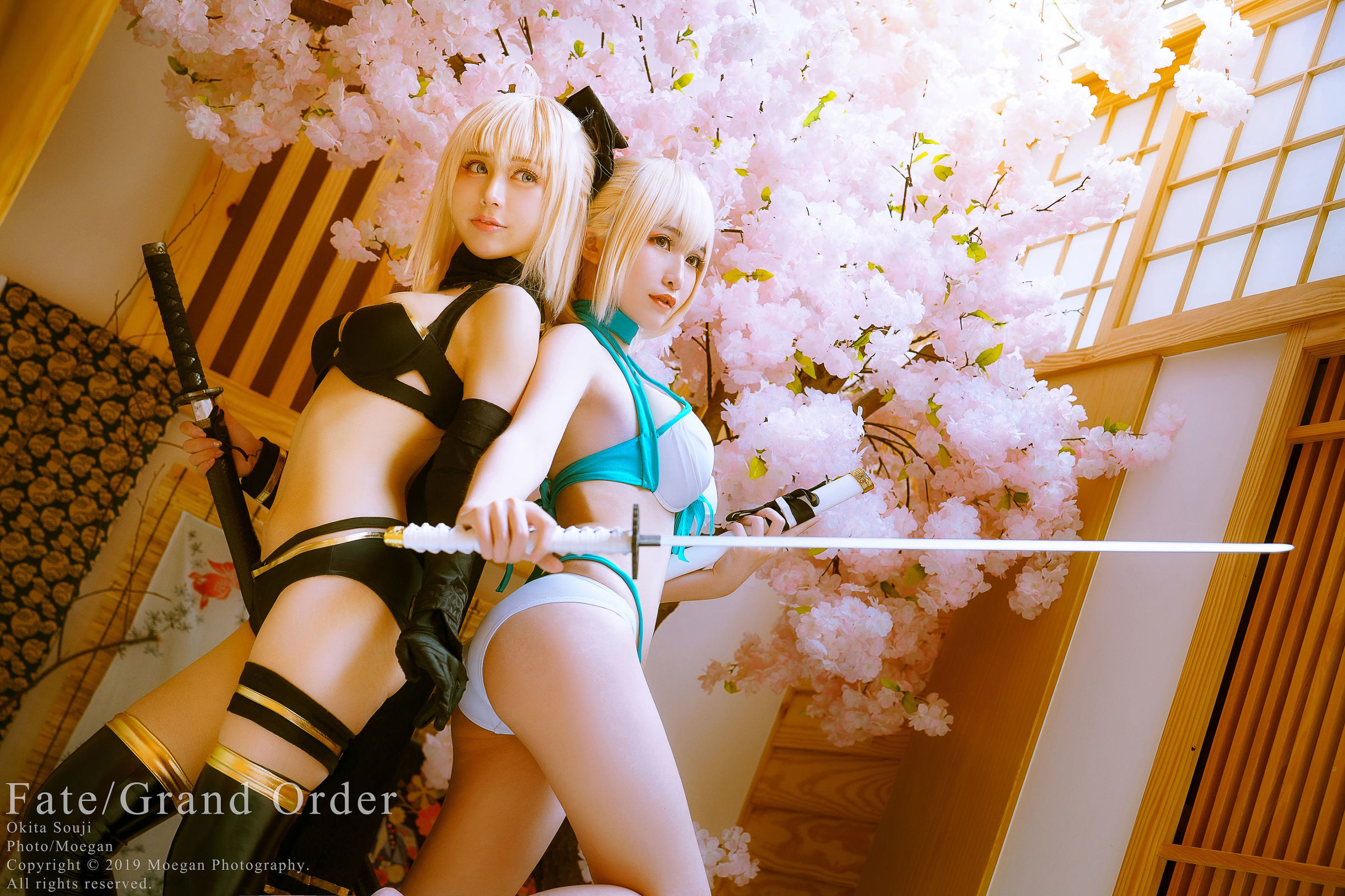 Cosplay照片] Miyana咪呀 - 沖田總司 泳裝