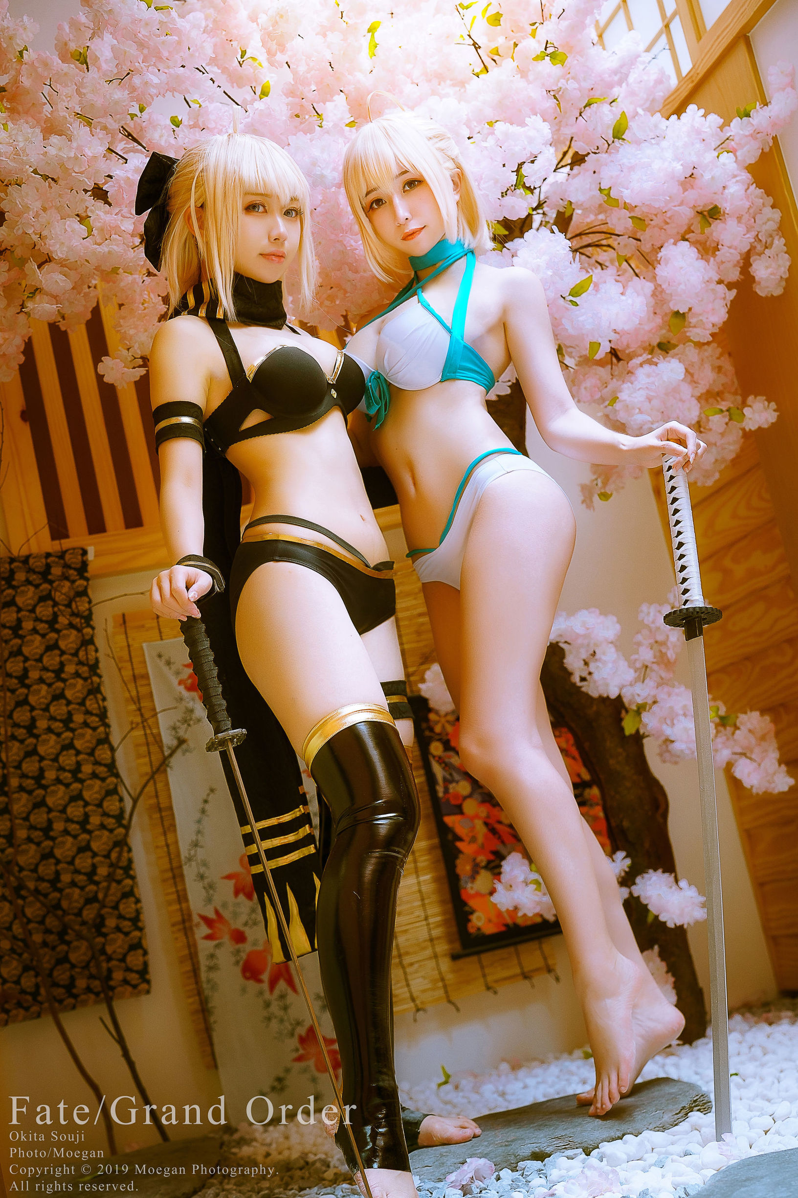 Cosplay照片] Miyana咪呀 - 沖田總司 泳裝