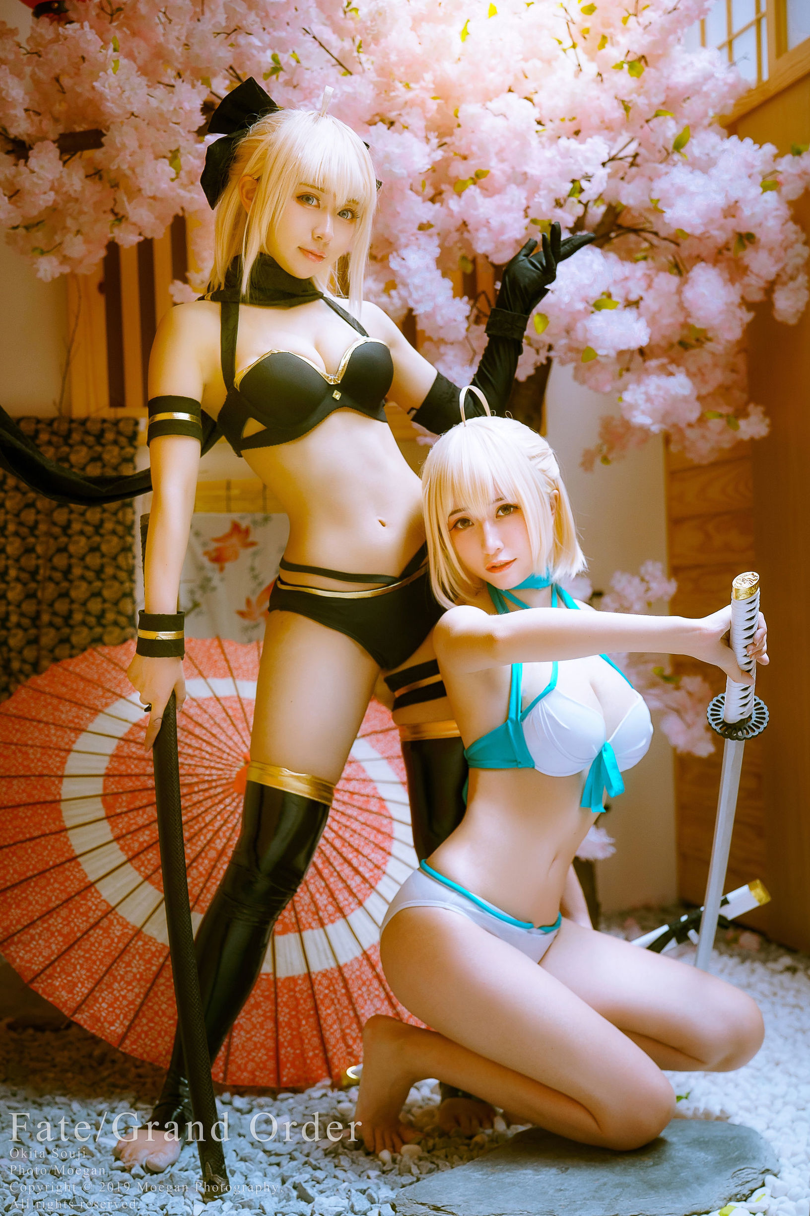Cosplay照片] Miyana咪呀 - 沖田總司 泳裝