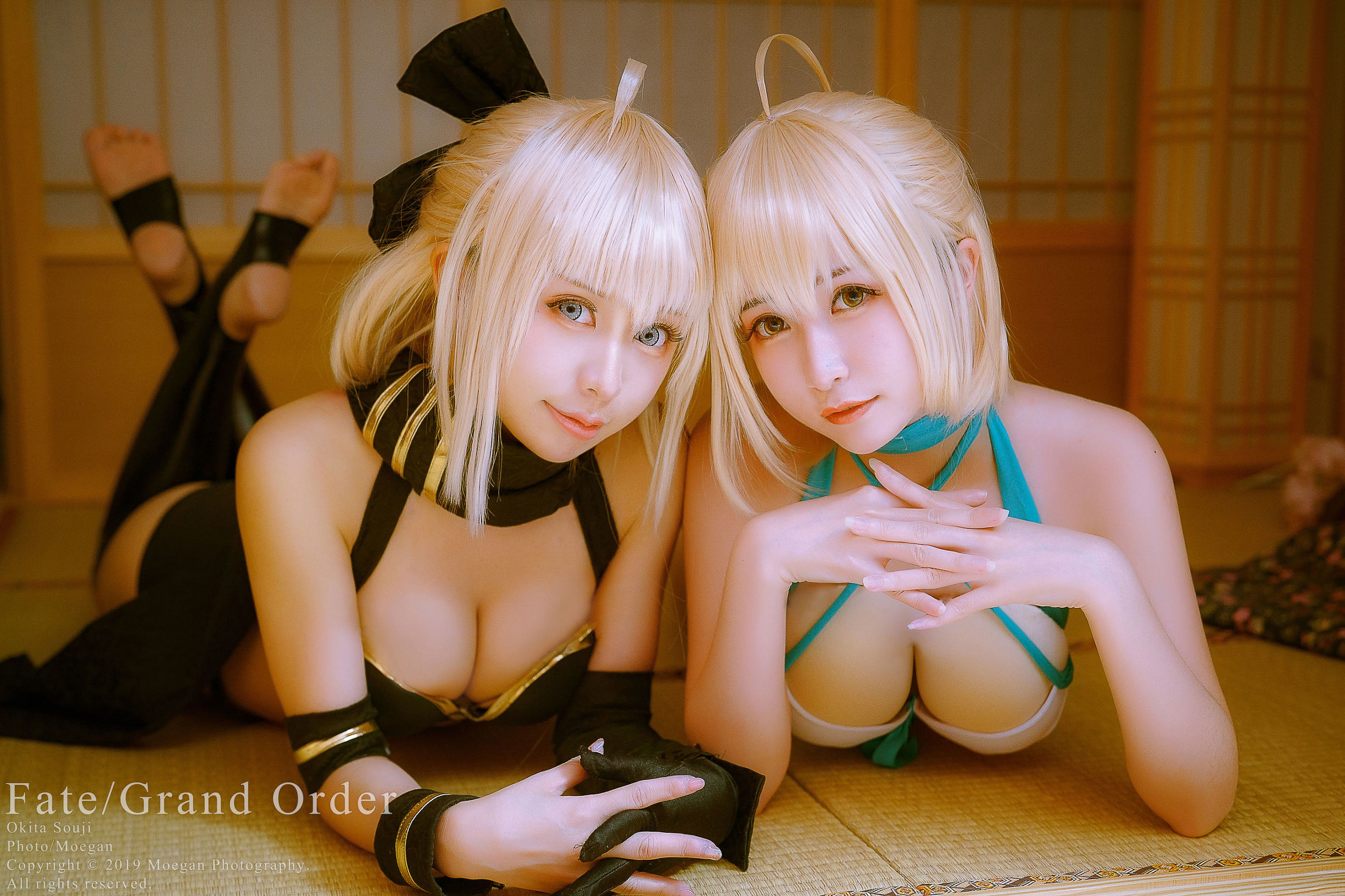 Cosplay照片] Miyana咪呀 - 沖田總司 泳裝